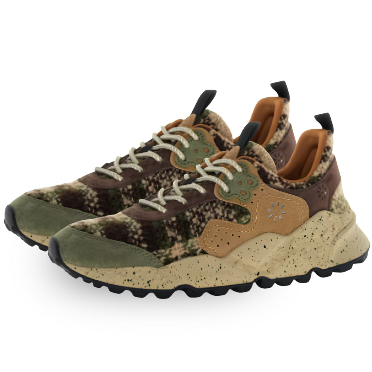 Flower Mountain Kotetsu Uni Suede Pigskin/Teddy - Military