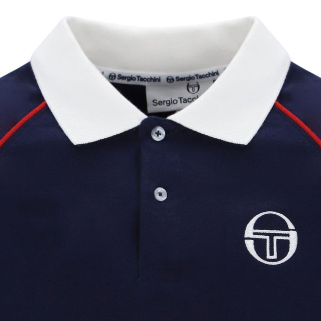 Sergio Tacchini New Cortona Polo Shirt - Maritime Blue