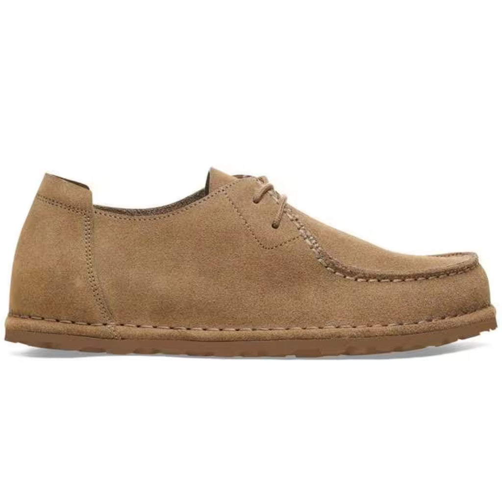 Birkenstock Utti Lace Shoes - Solid Grey Taupe