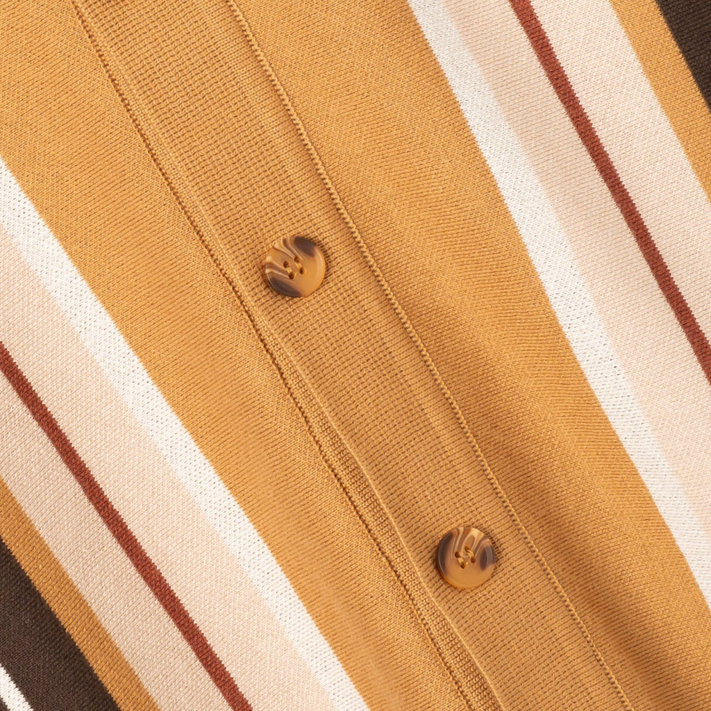 Far Afield Terson Knit Shirt - Camel