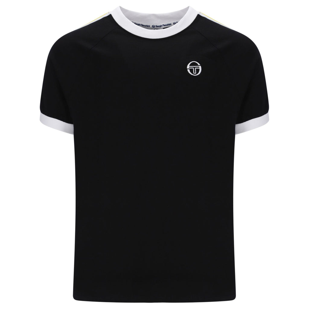 Sergio Tacchini Pino Ringer T-Shirt - Black/White