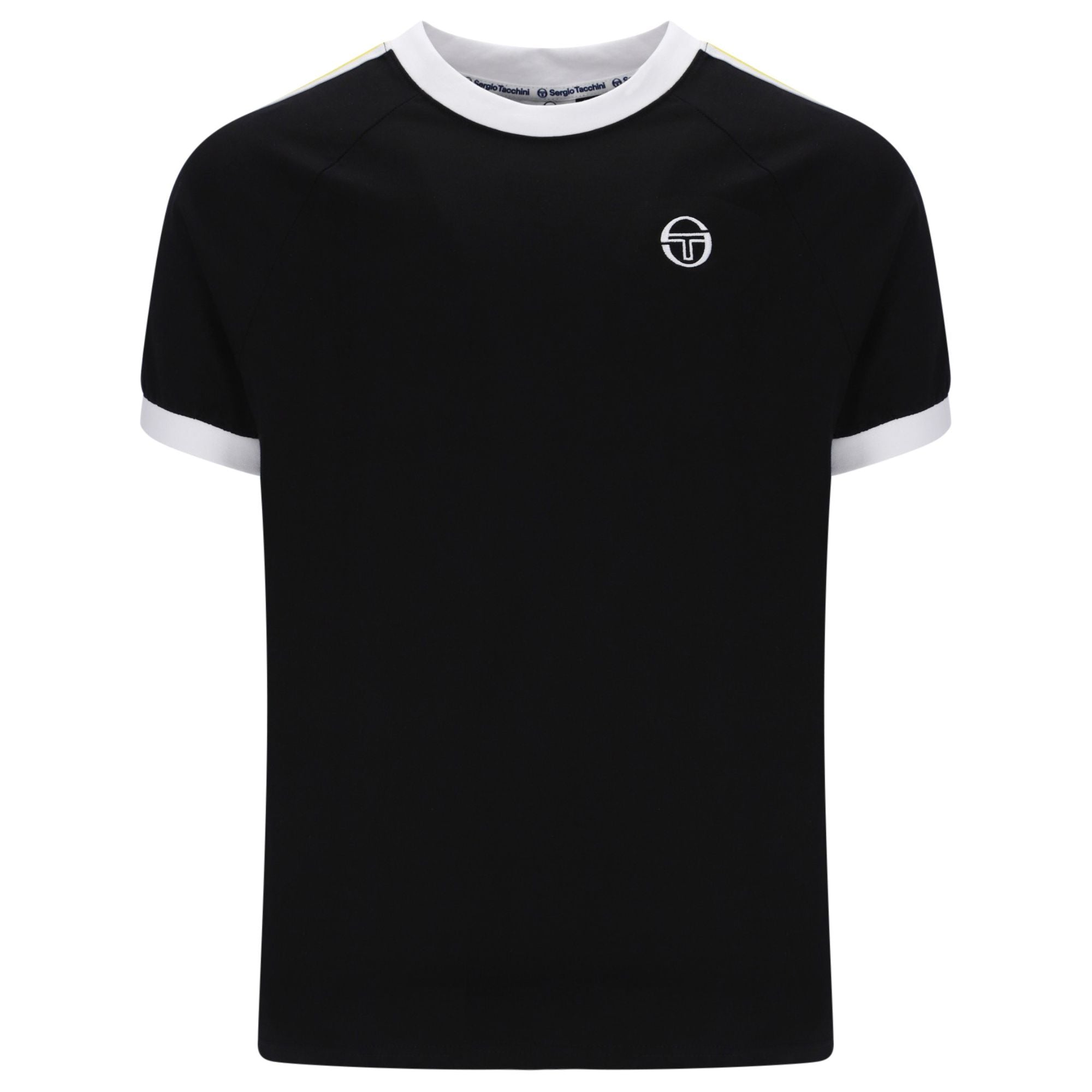 Sergio Tacchini Pino Ringer T-Shirt - Black/White