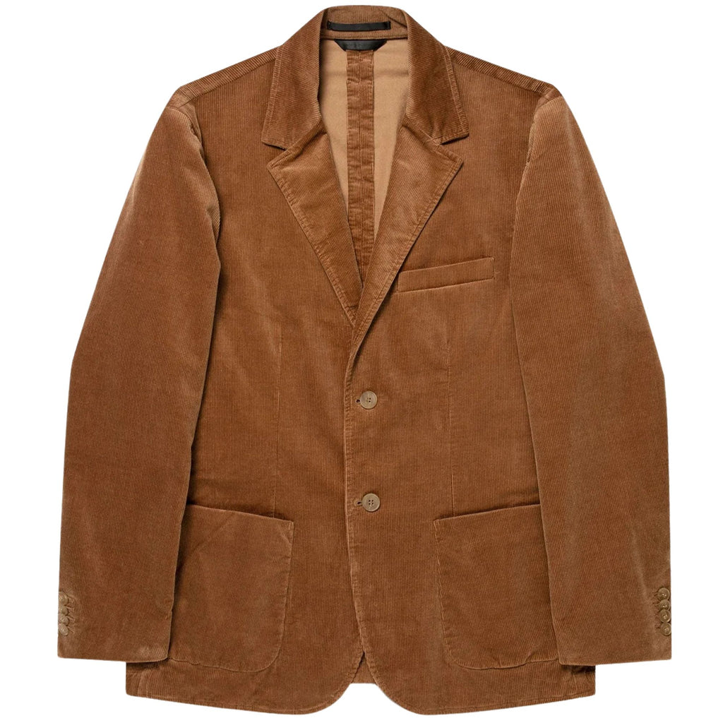 Sunspel Corduroy Blazer -  Dark Beige