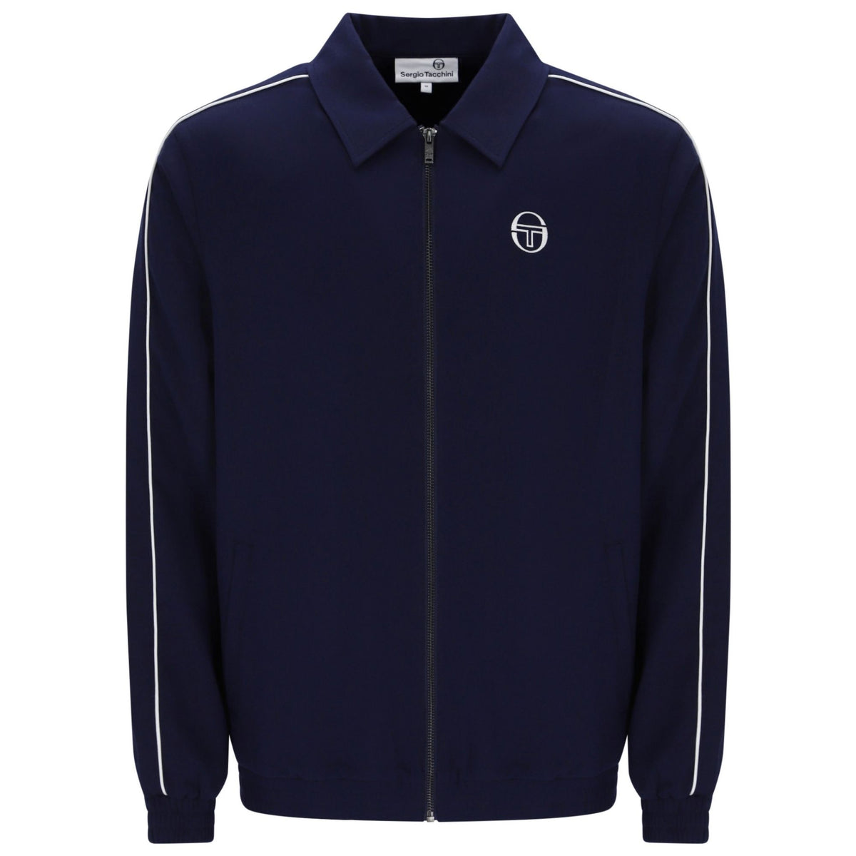 Sergio Tacchini Fontana Track Top - Martitime Blue/Gardenia