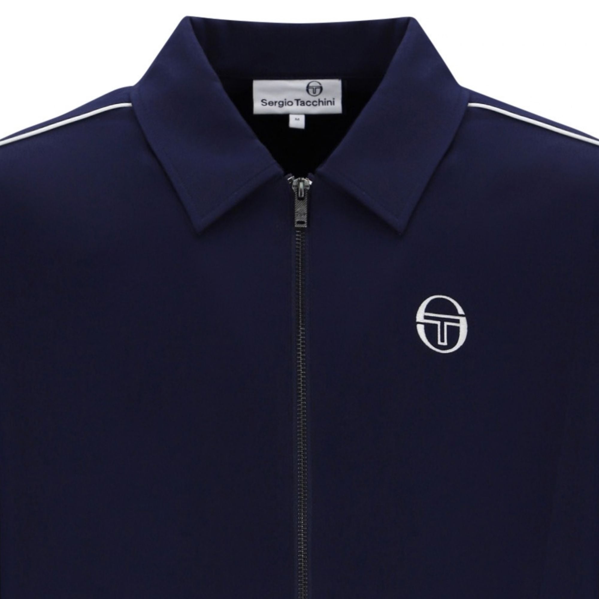 Sergio Tacchini Fontana Track Top - Martitime Blue/Gardenia 21334