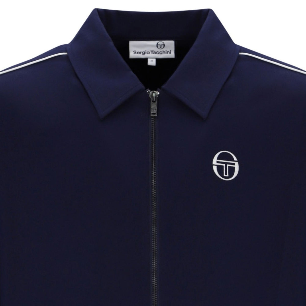 Sergio Tacchini Fontana Track Top - Martitime Blue/Gardenia
