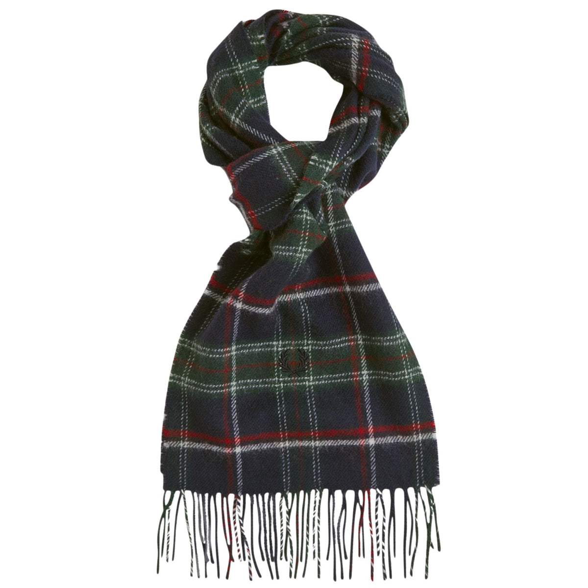 Fred Perry Lambswool Scarf - Tartan