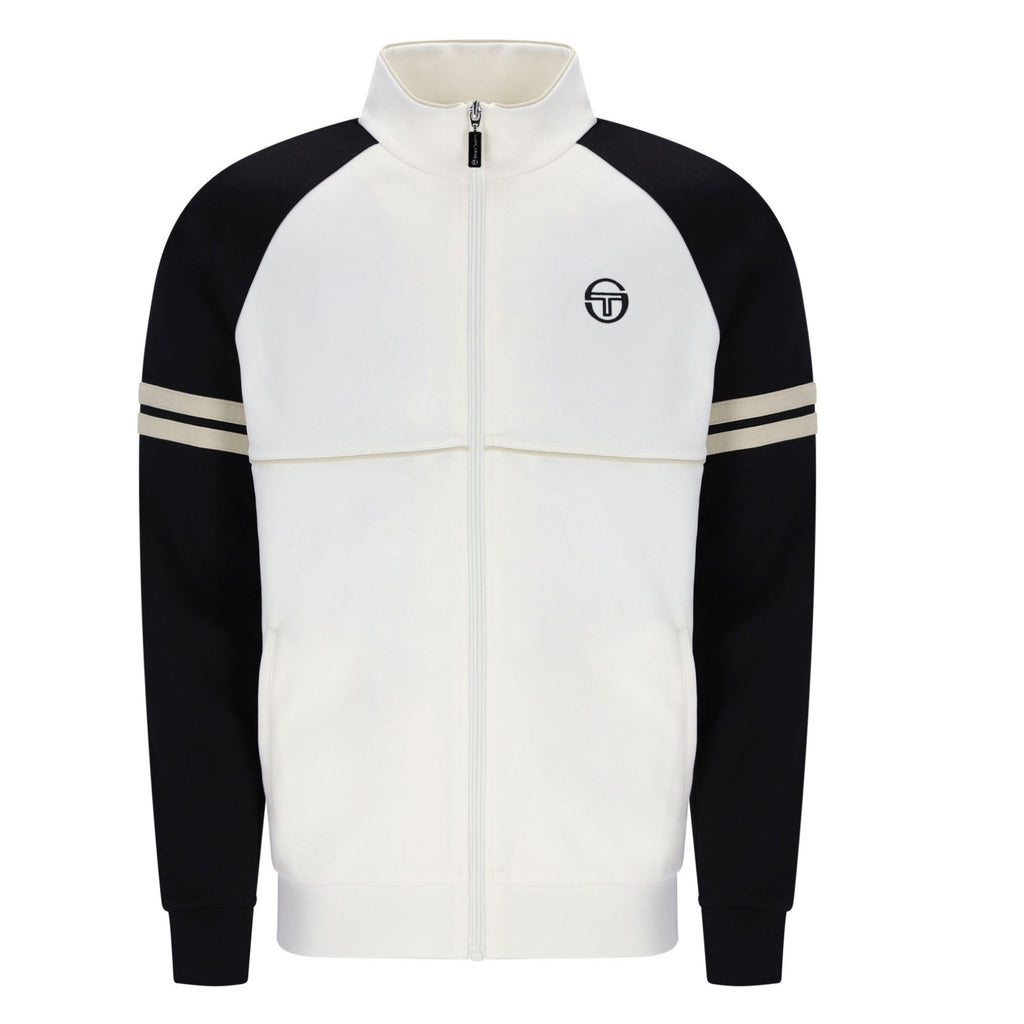 Sergio Tacchini Orion Track Jacket - Gardenia/Black/Peyote