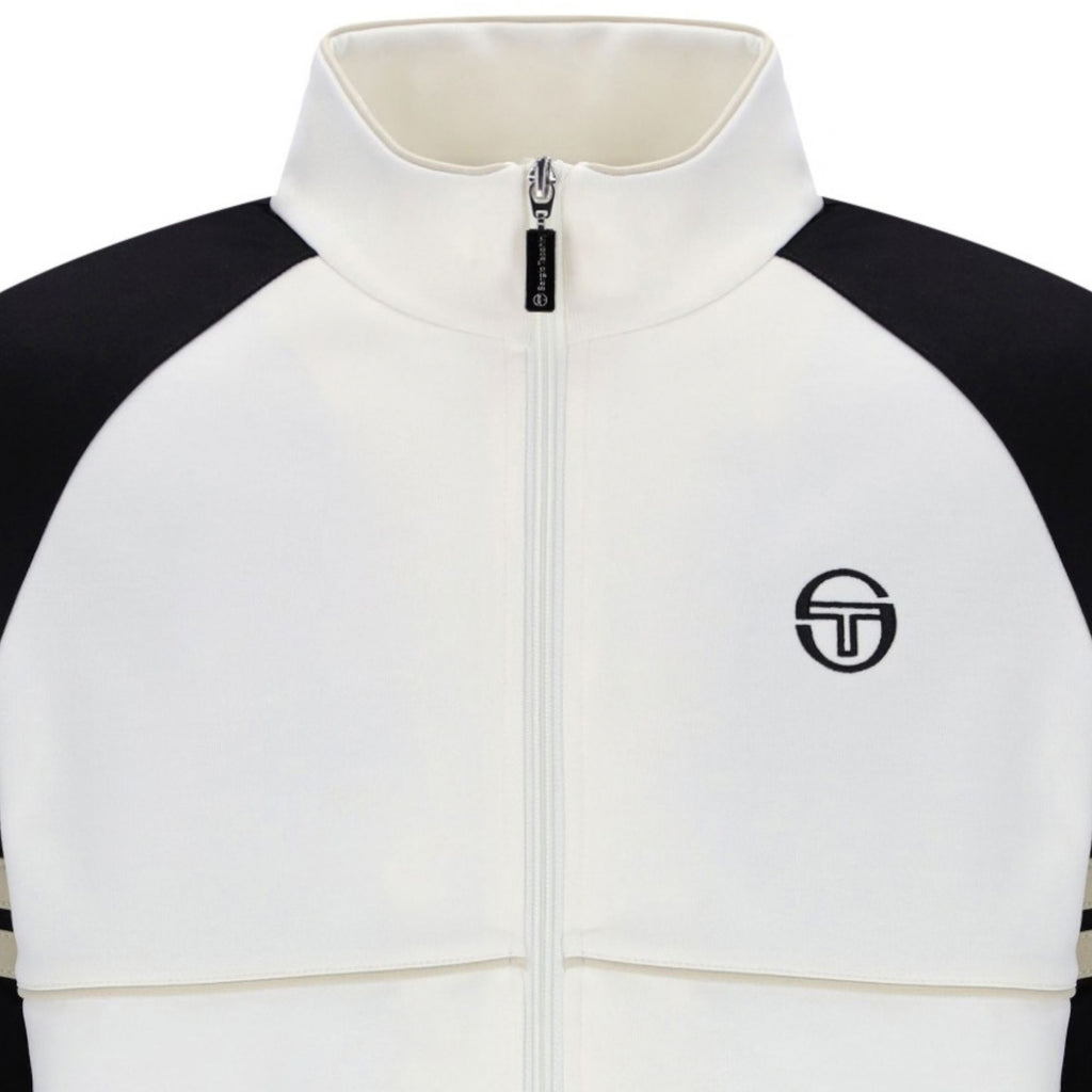Sergio Tacchini Orion Track Jacket - Gardenia/Black/Peyote