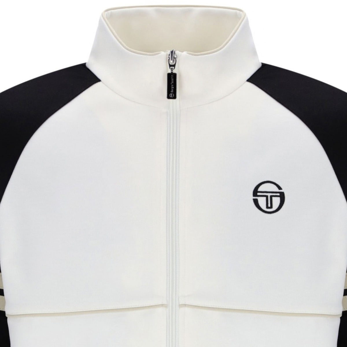Sergio Tacchini Orion Track Jacket - Gardenia/Black/Peyote