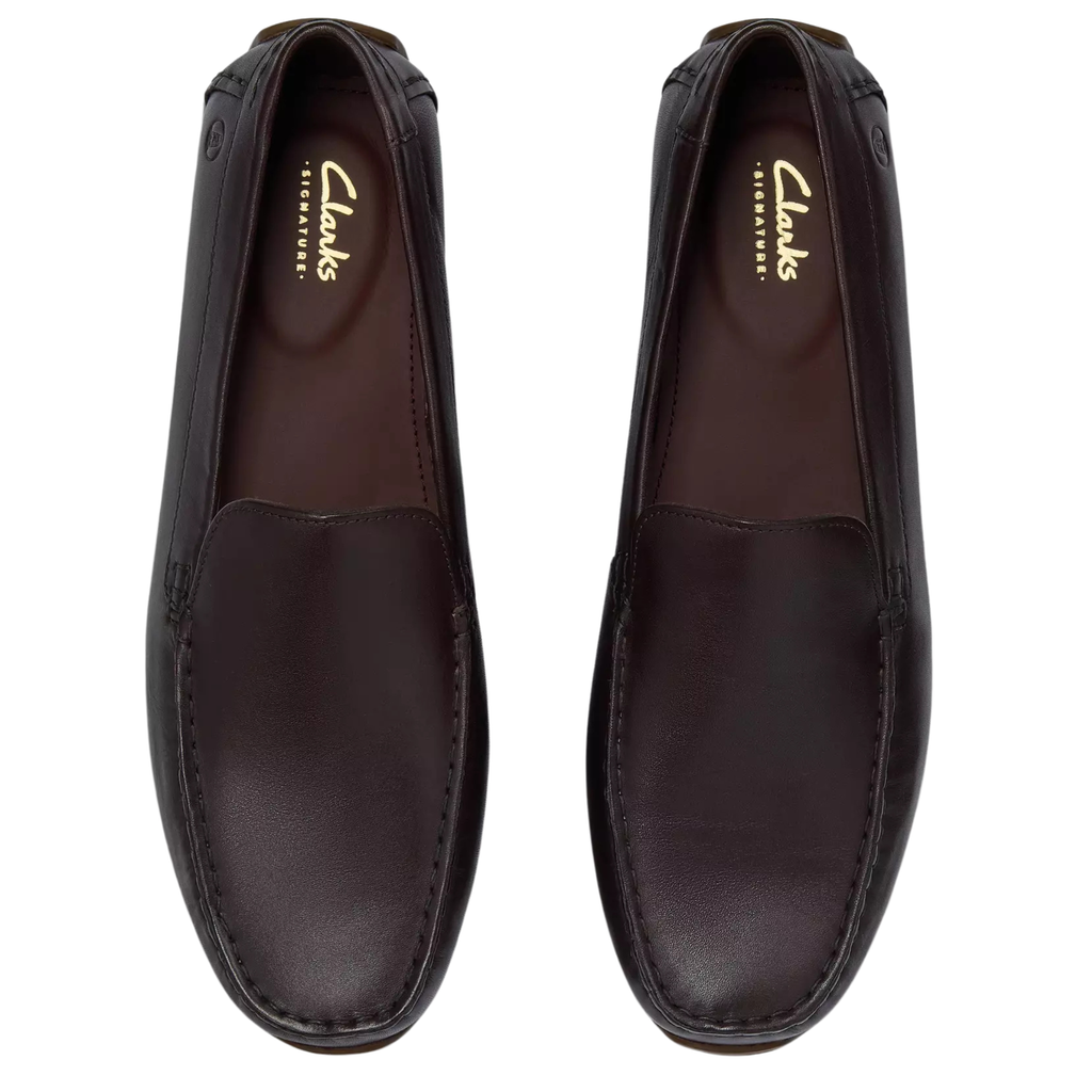 Clarks Originals Corsley Plain Loafers - Dark Brown