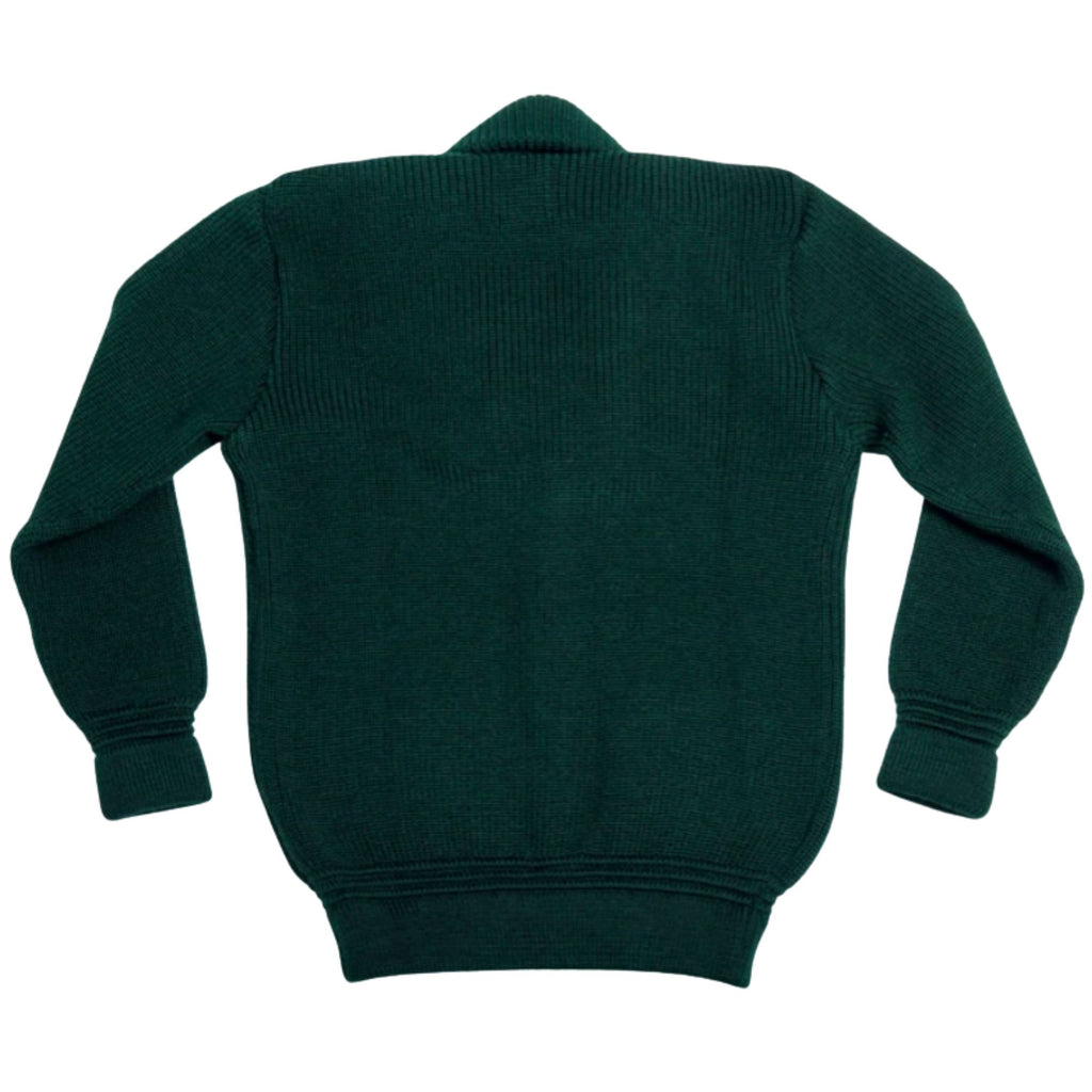 Heimat Virgin Wool Eiger Cardigan - Tannen Gruen