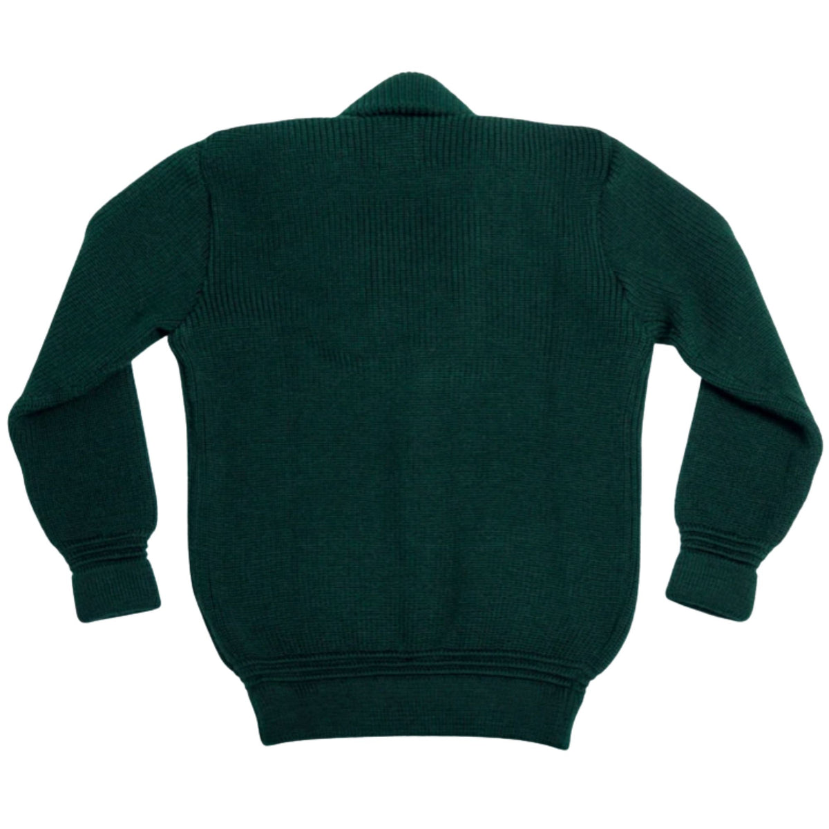 Heimat Virgin Wool Eiger Cardigan - Tannen Gruen