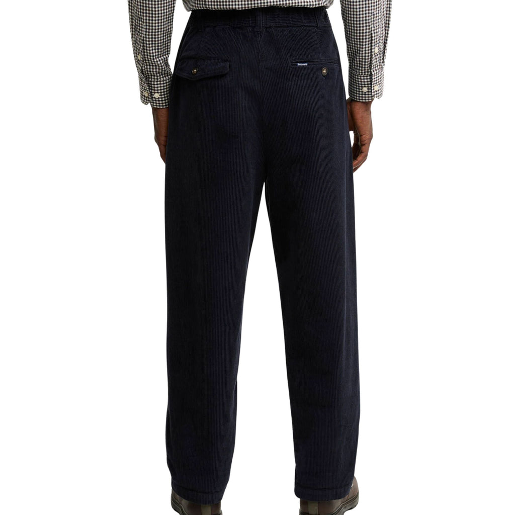 Barbour Stretch Cord Relaxed Fit Trouser - Navy
