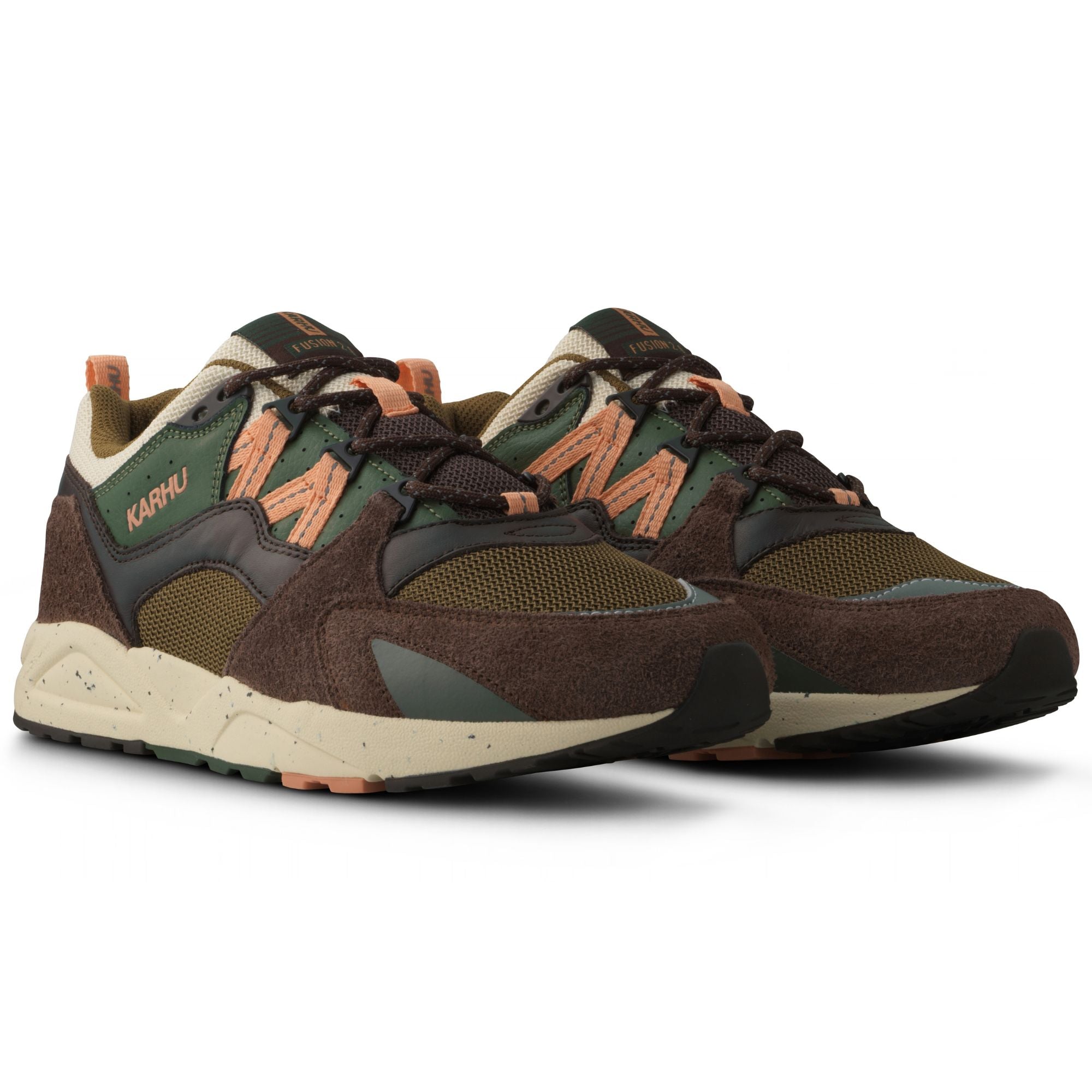 Karhu Fusion 2.0 - Shaved Chocolate/Peach Bloom F804209 – Stuarts