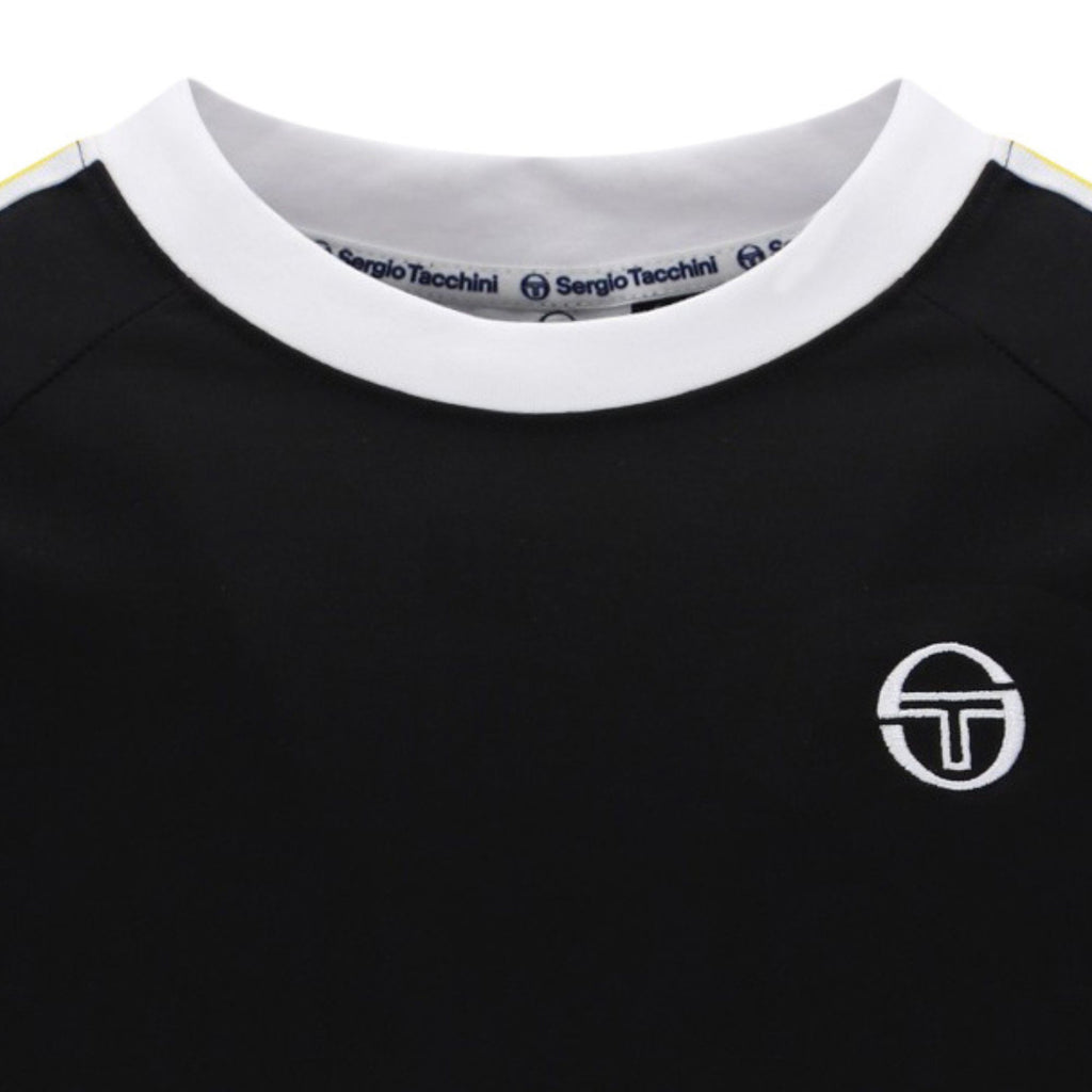 Sergio Tacchini Pino Ringer T-Shirt - Black/White