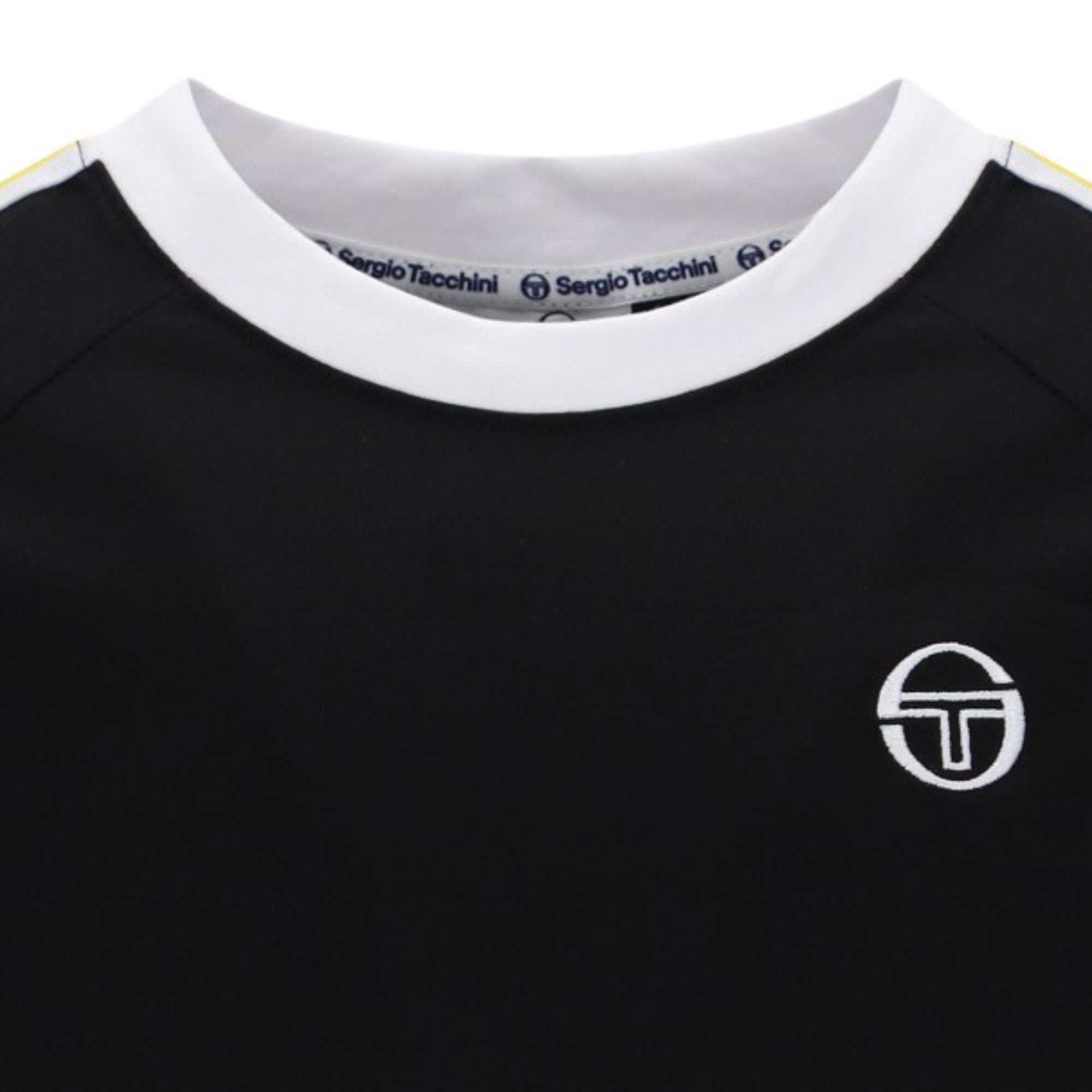 Sergio Tacchini Pino Ringer T-Shirt - Black/White