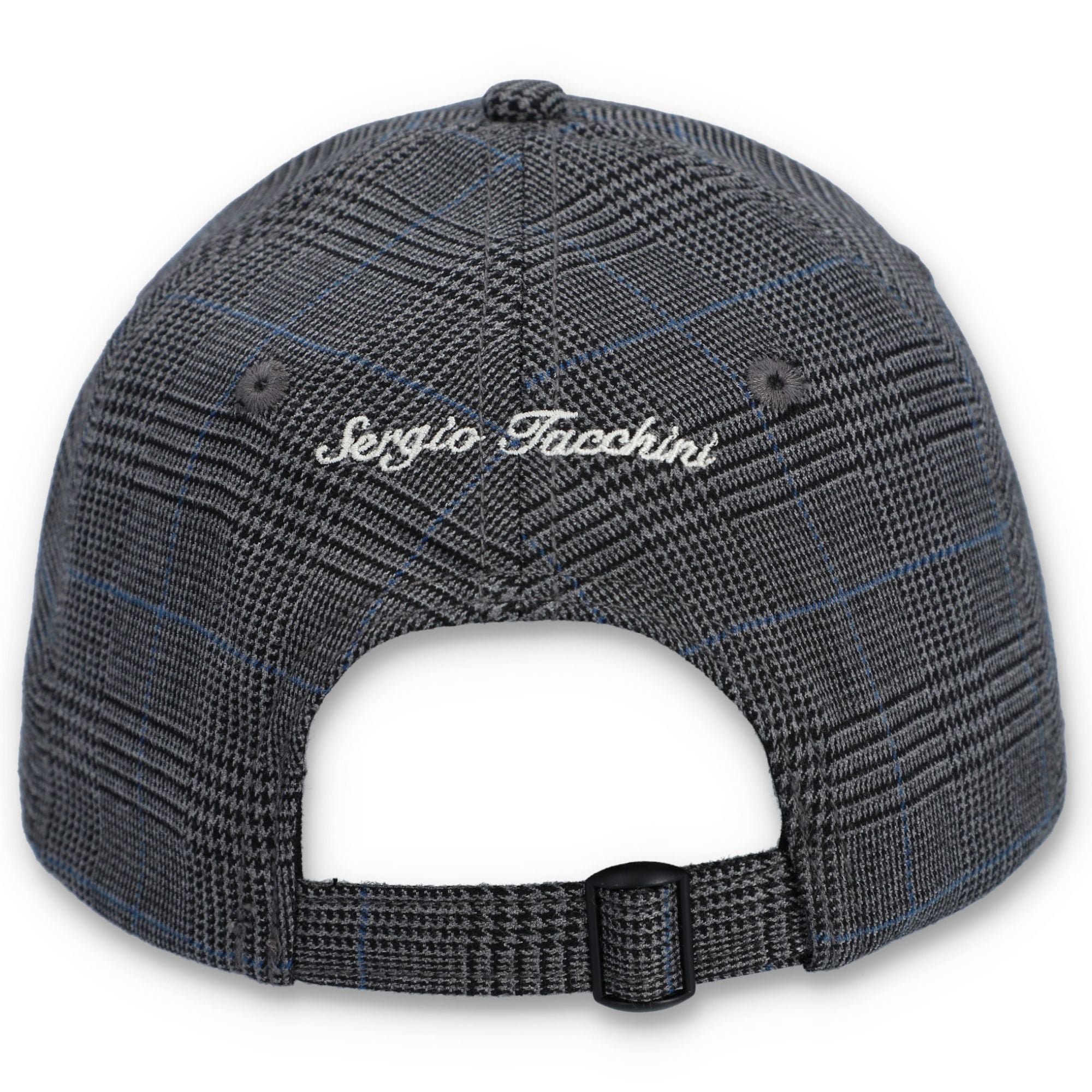 Sergio Tacchini Wessler Classic 6 Panel Strapback Cap - Charcoal