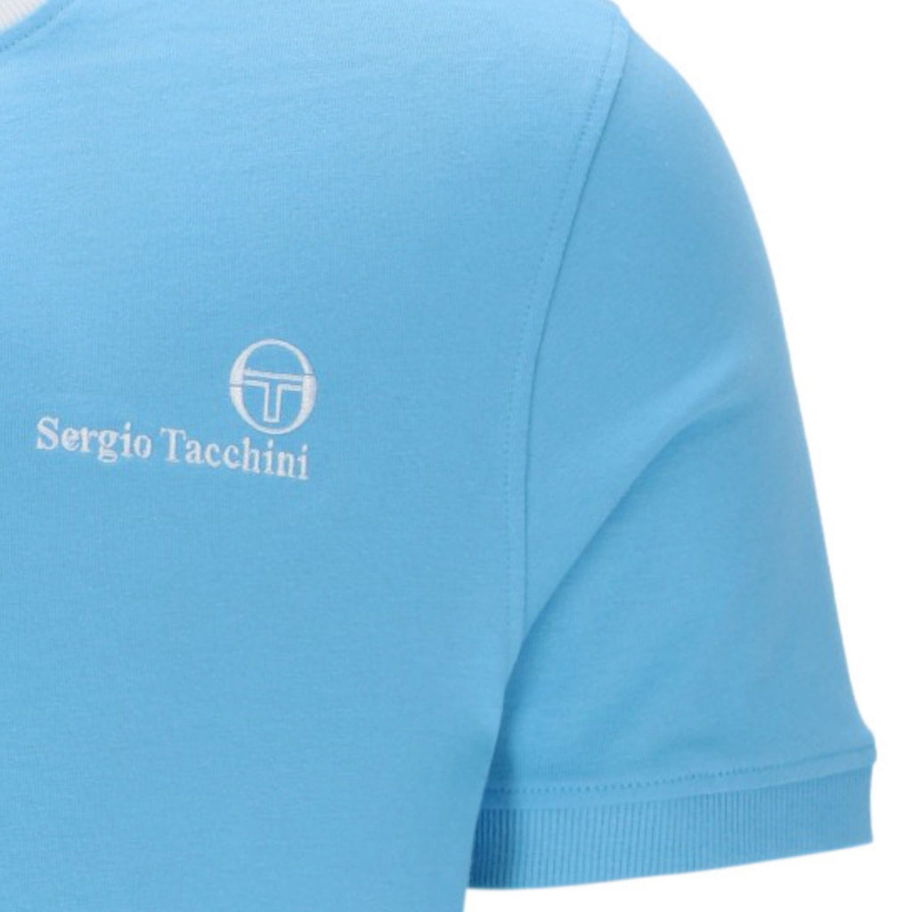 Sergio Tacchini Rainer FC T-Shirt - Baltic Sea