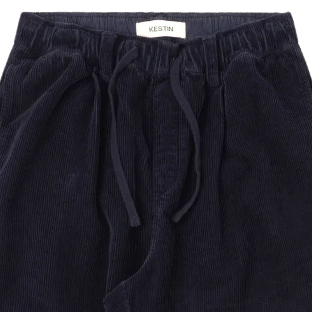 Kestin 8-Wale Organic Corduroy Doune Pant - Ink Navy