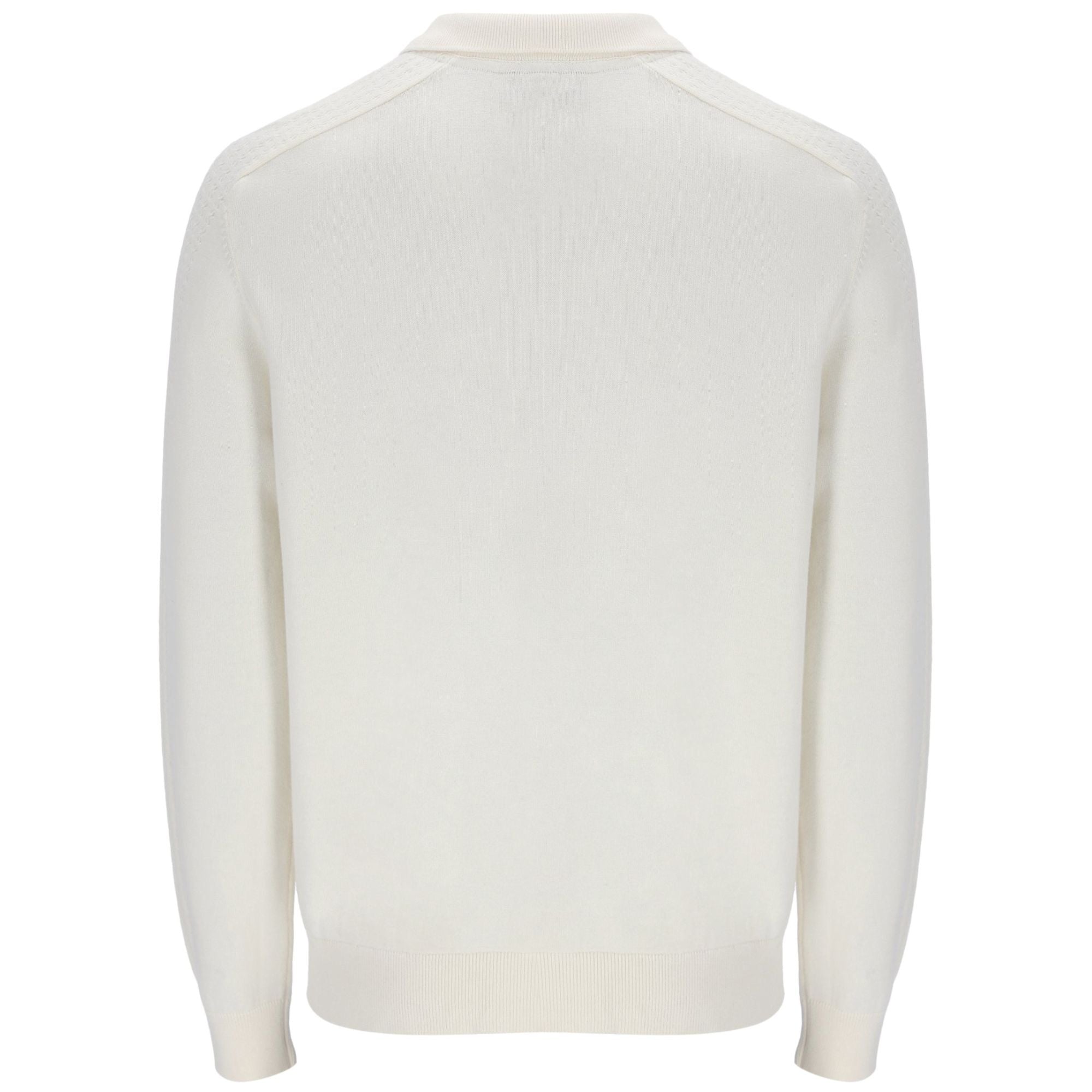 Teddy Knitted Shirt - Coconut