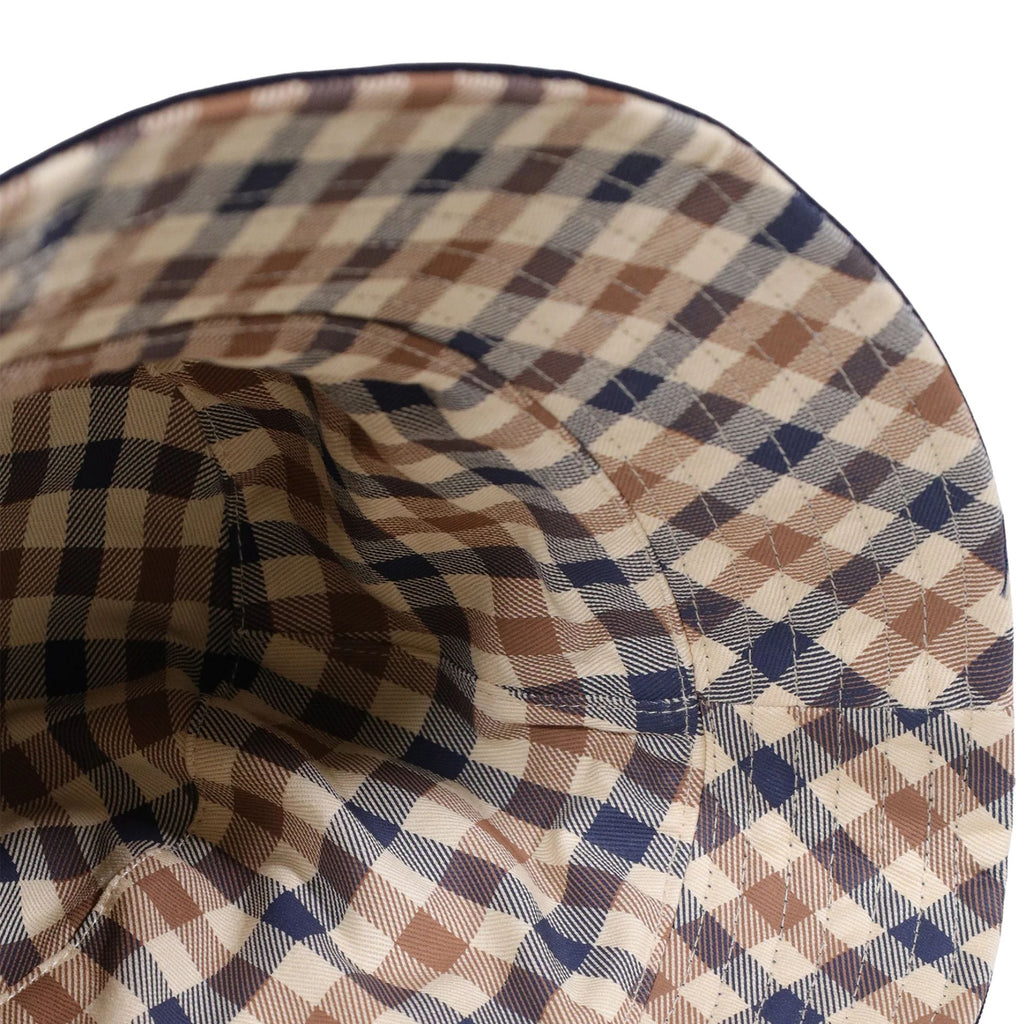 Cotton Bucket Hat - Club Check
