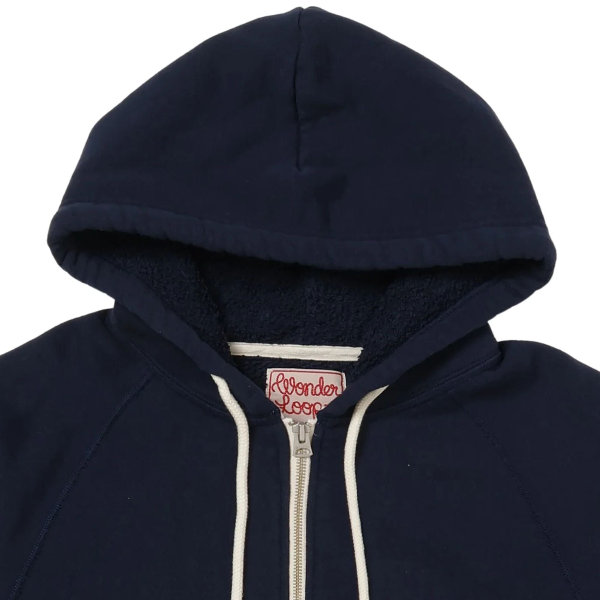 Wonder Looper Zip Hoodie Super Looper French Terry - Navy ZH11408