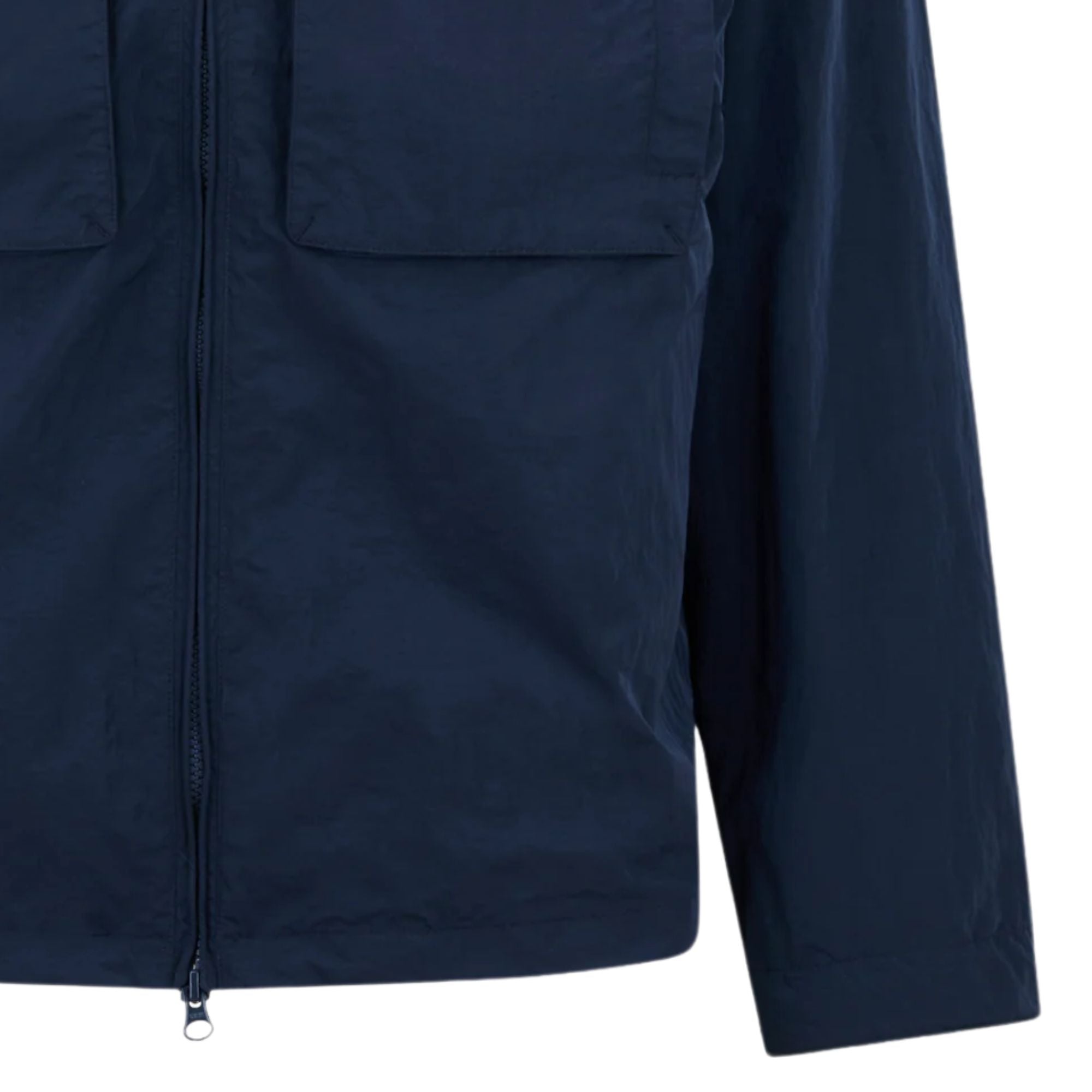 Lamina Mock Neck Jacket - Navy
