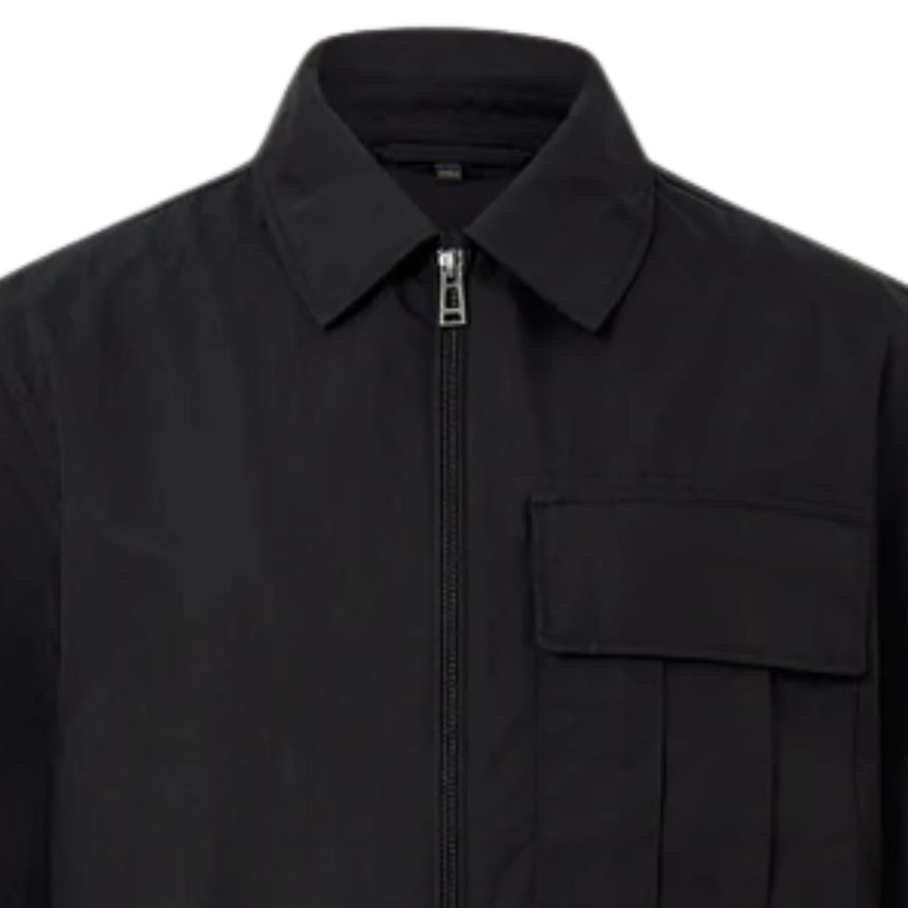 Cargo Overshirt - Black