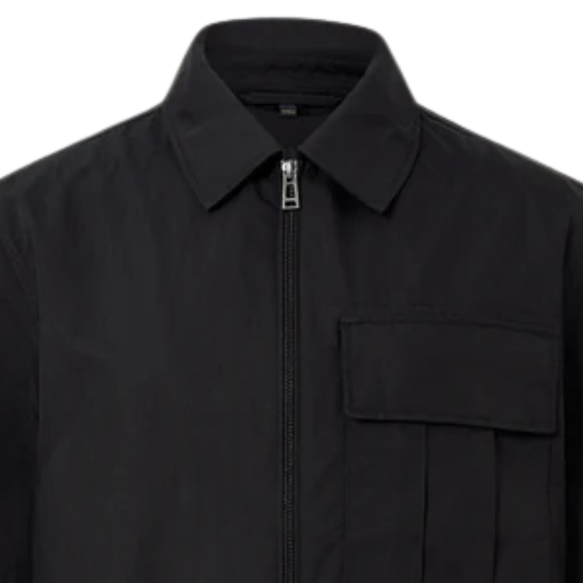Cargo Overshirt - Black