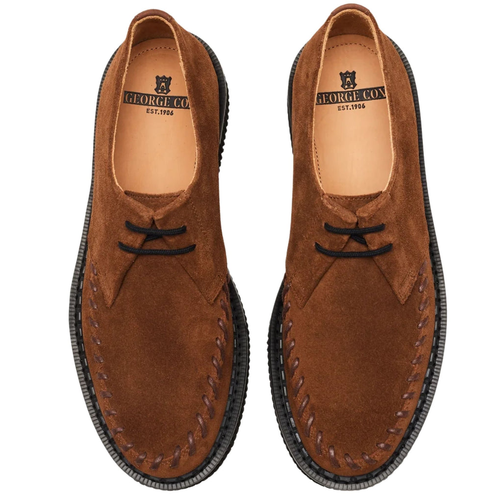 George Cox Dulley Shoes - Snuff Suede