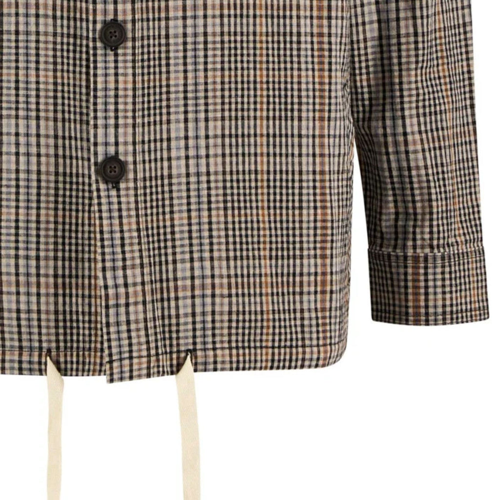 Barbour Fife Checked Overshirt - Neutral