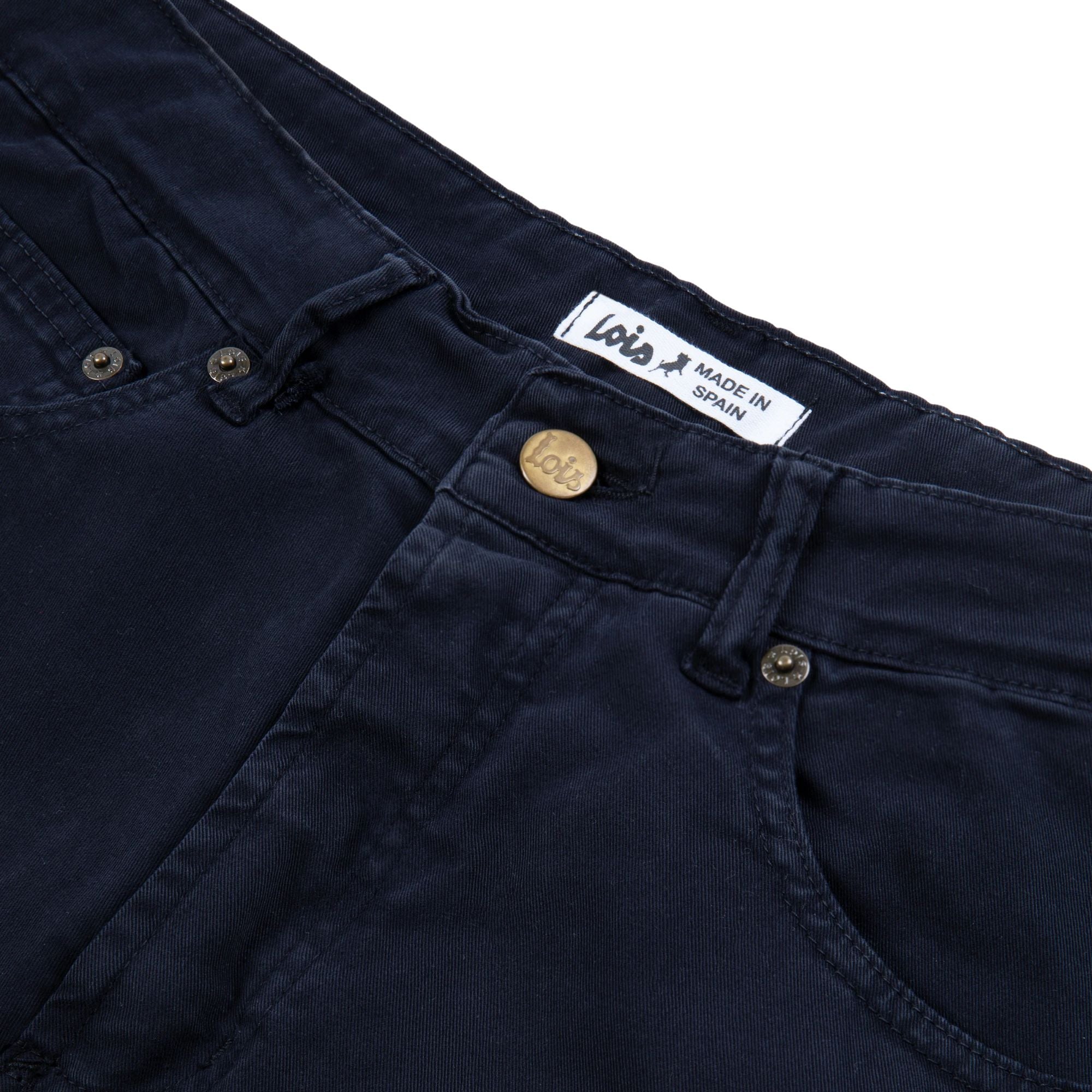 Lois Jeans Terrace Pant Cotton Plus - Navy Blue