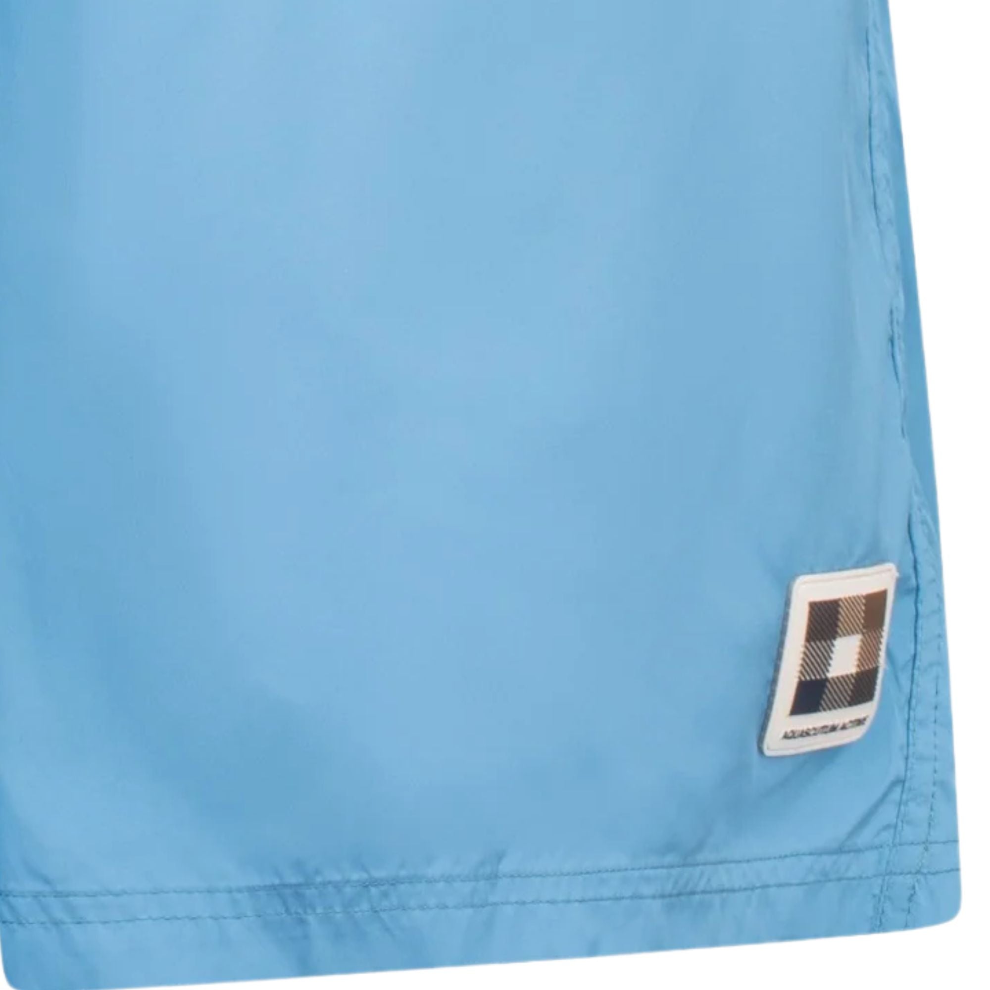 Club Check Pocket Beach Shorts - Avio Blue