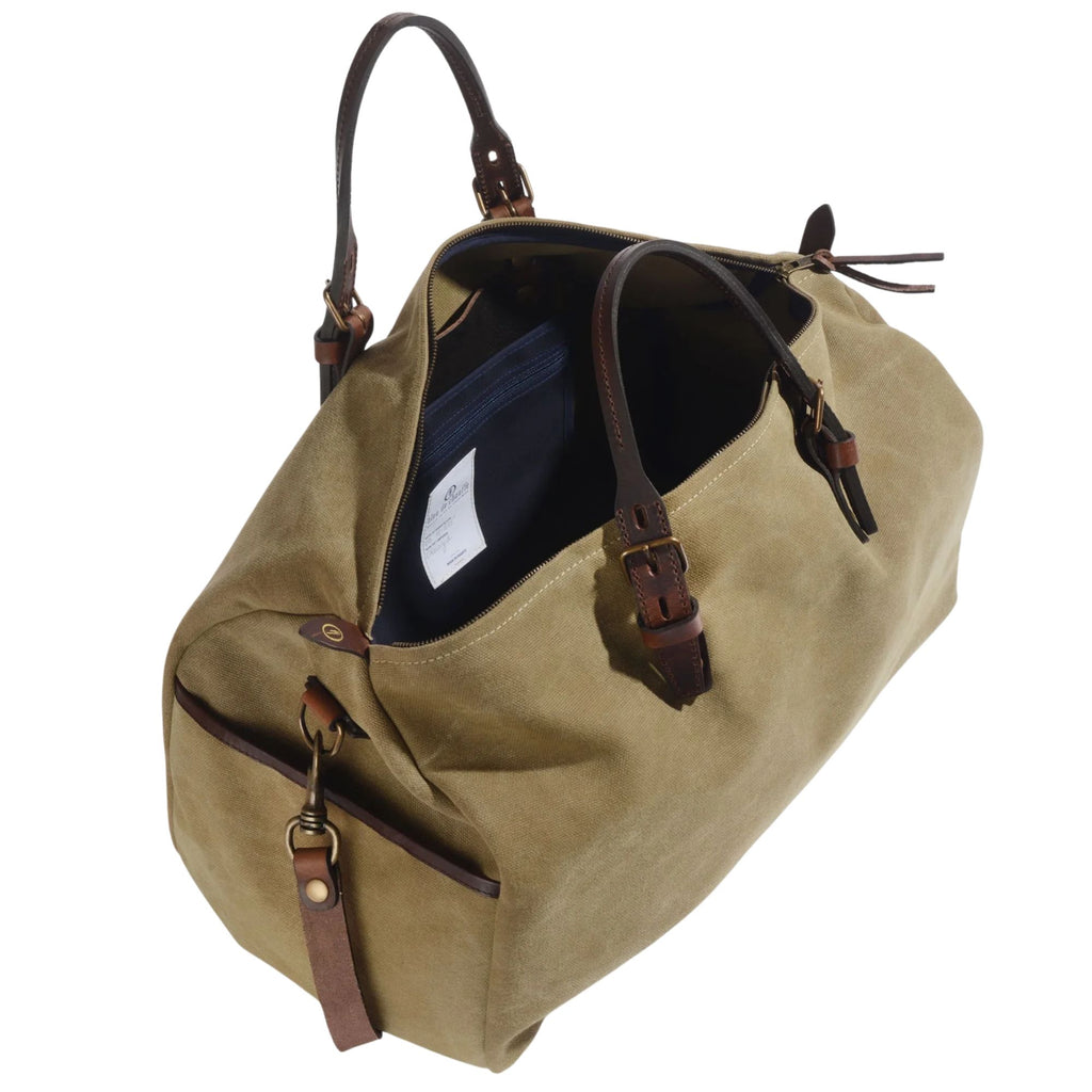 Bleu de Chauffe Sac De Voyage Hobo Travel Bag - Khaki