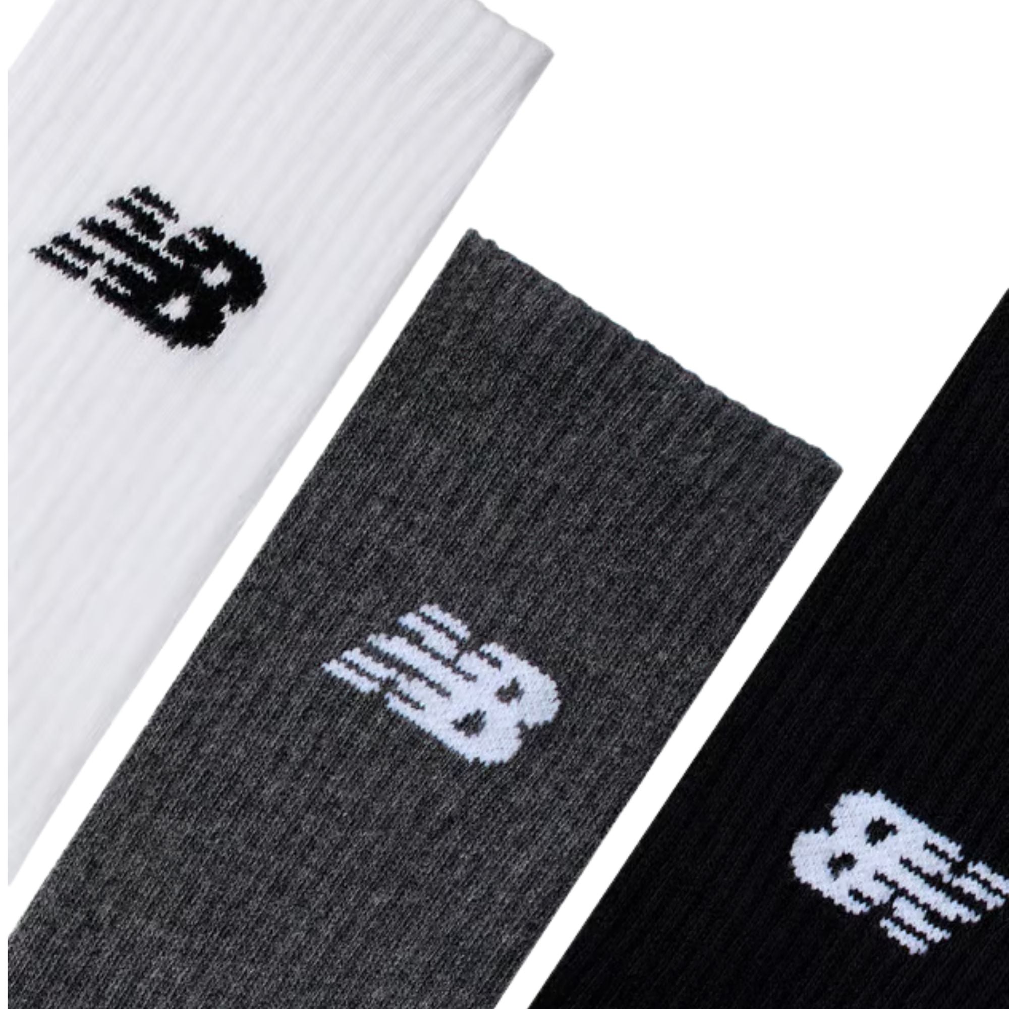 New Balance	Everyday Crew Socks 3 Pack - Multi