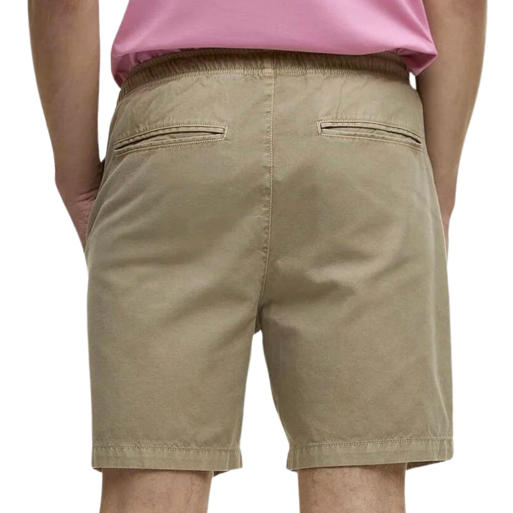 Washed Oxford Relaxed Shorts - Washed