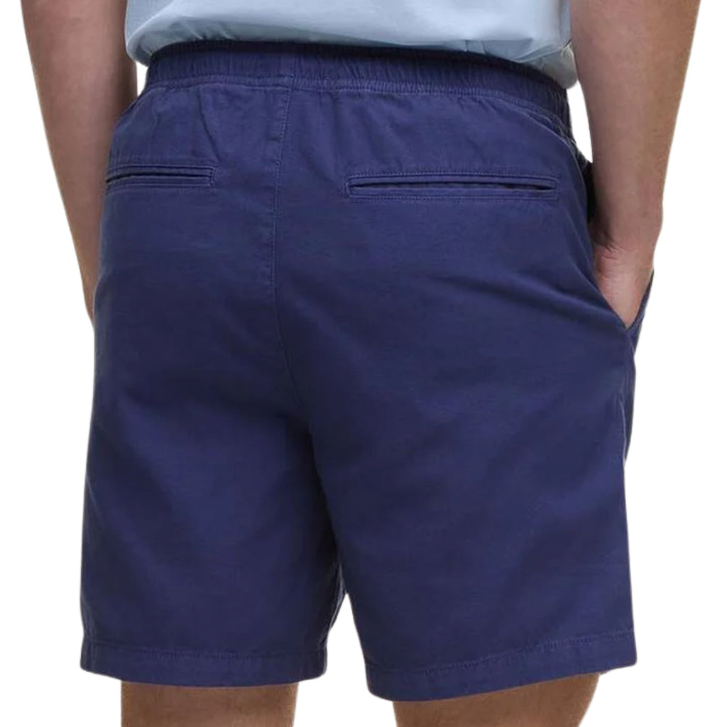 Washed Oxford Relaxed Shorts - Oceana