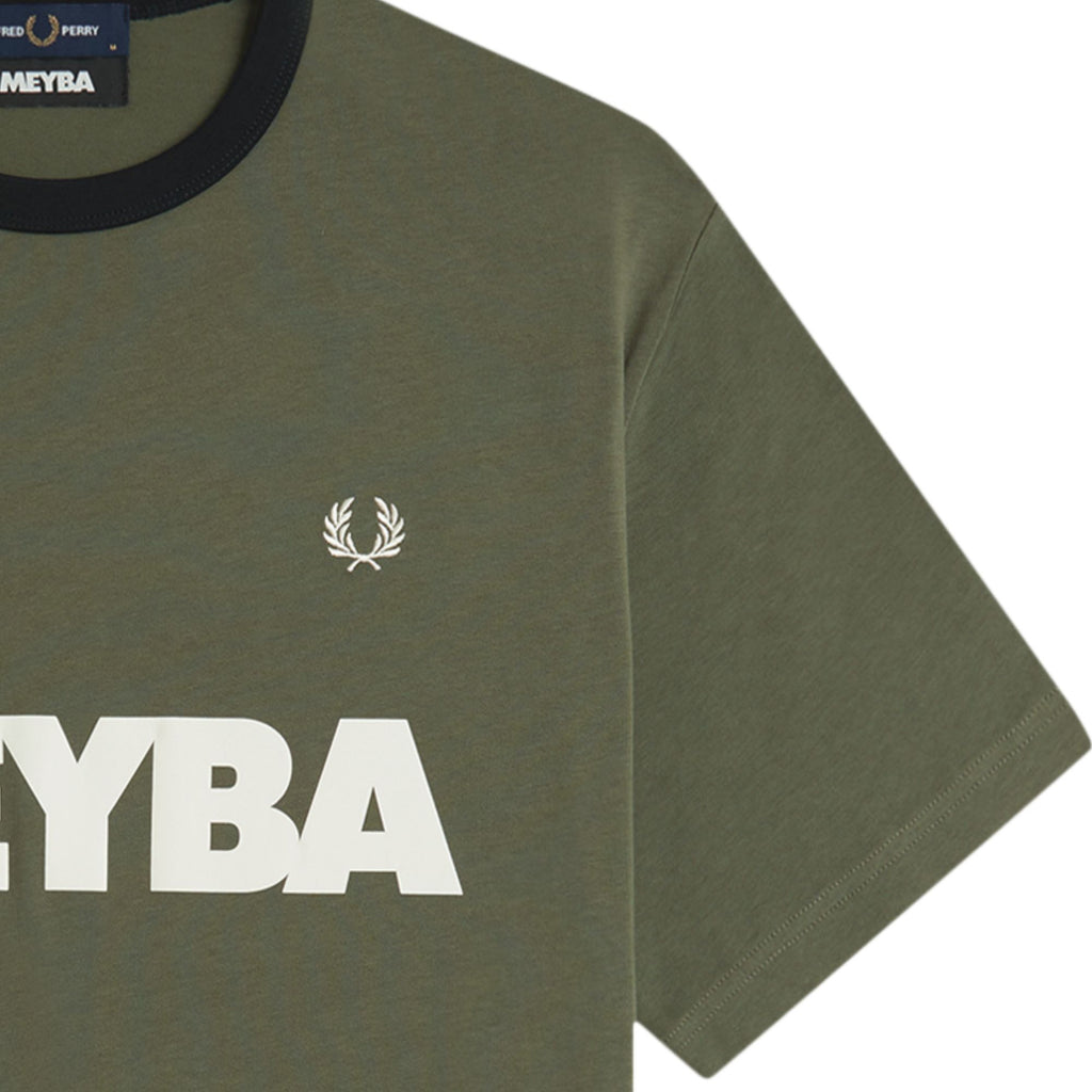 Fred Perry x Meyba T-Shirt - Wreath Green