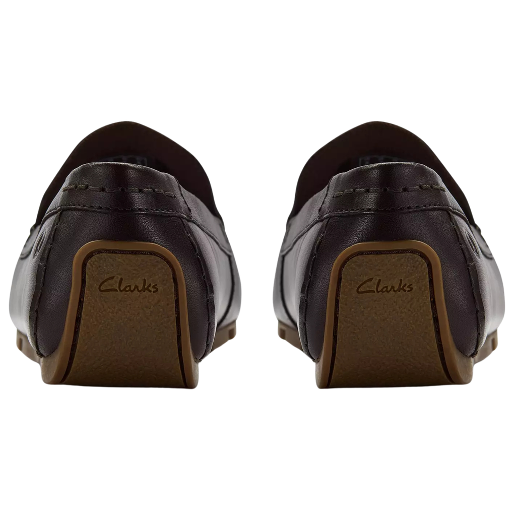 Clarks Originals Corsley Plain Loafers - Dark Brown