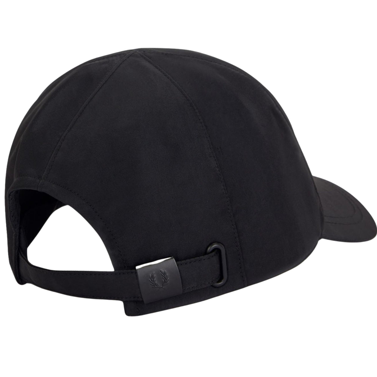 Fred Perry Crinkle Nylon Cap - Black
