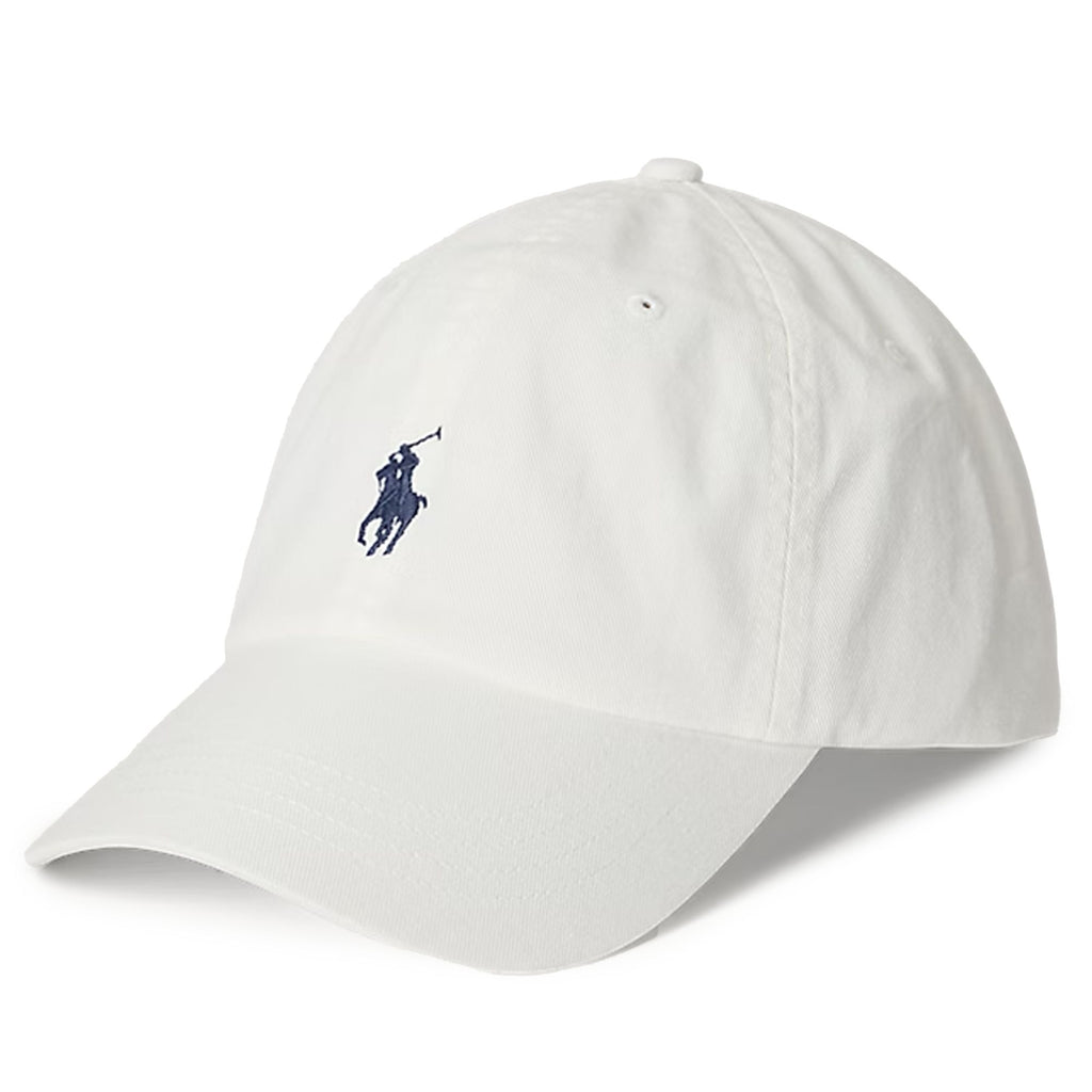 Polo Ralph Lauren The Iconic Cotton Chino Ball Cap - Pale Cream