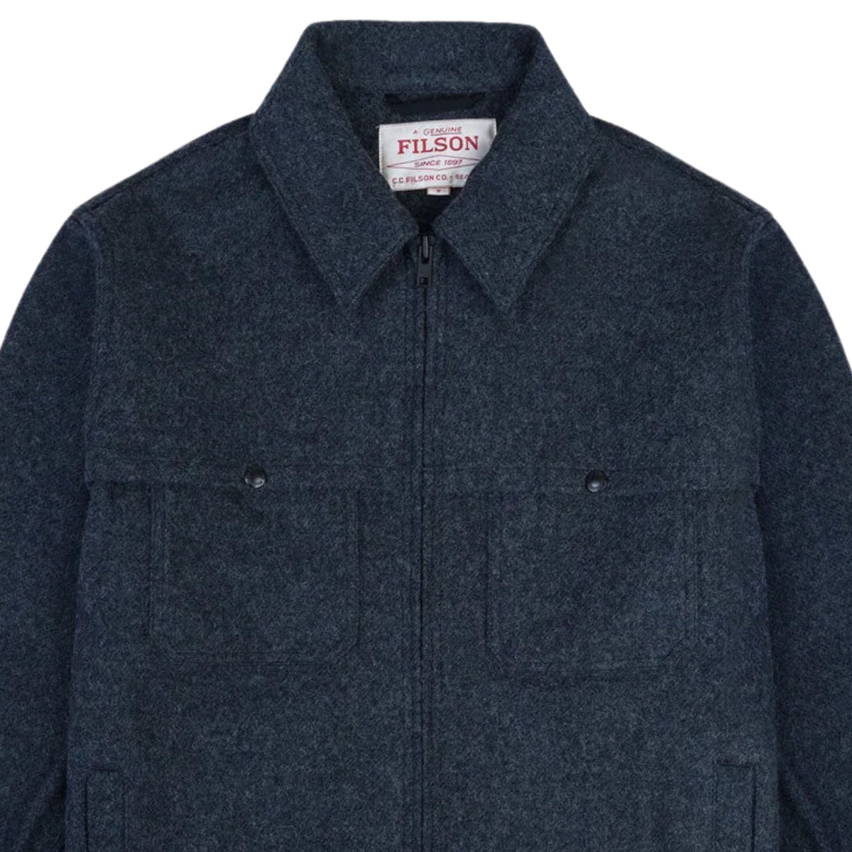 Filson Forester Wool Jacket - Dark Heather Grey