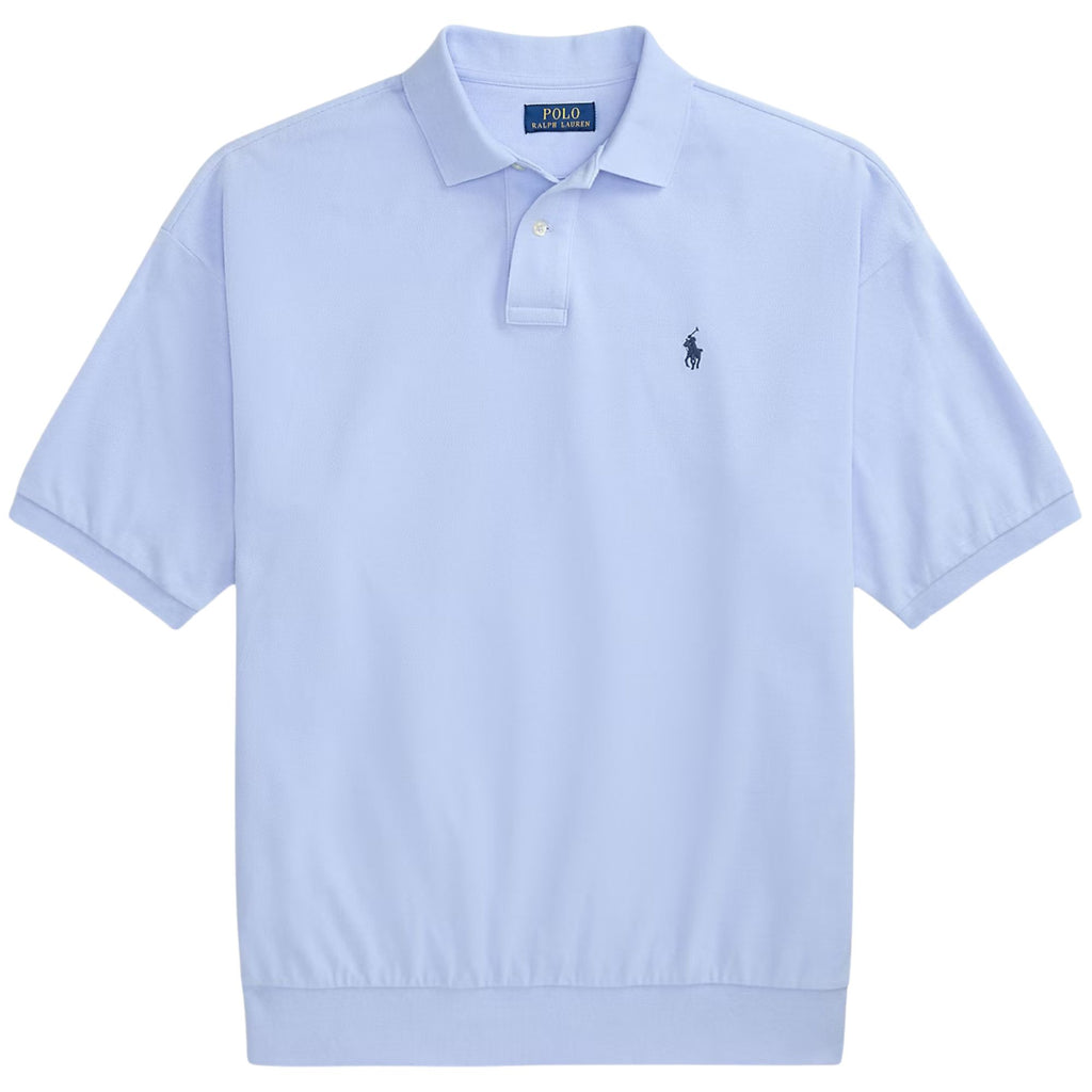 Polo Ralph Lauren Relaxed Fit Mesh Polo Shirt - Pebble Blue