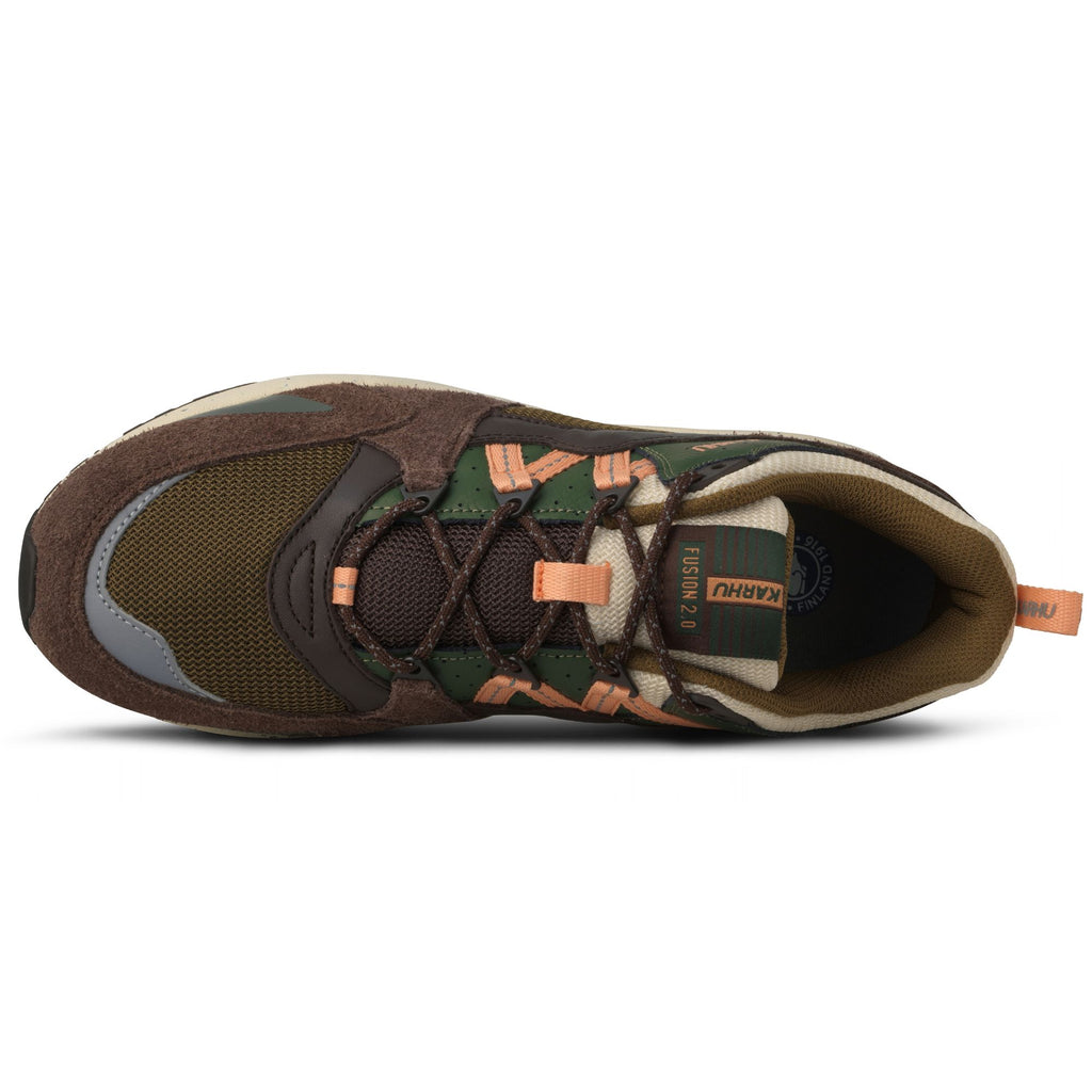 Karhu Fusion 2.0 Trainers - Shaved Chocolate/Peach Bloom