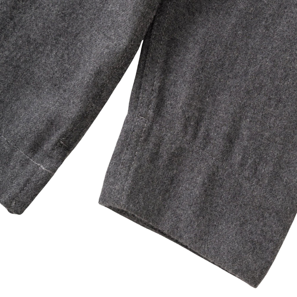Service Works Flannel FOH Overshirt - Charcoal