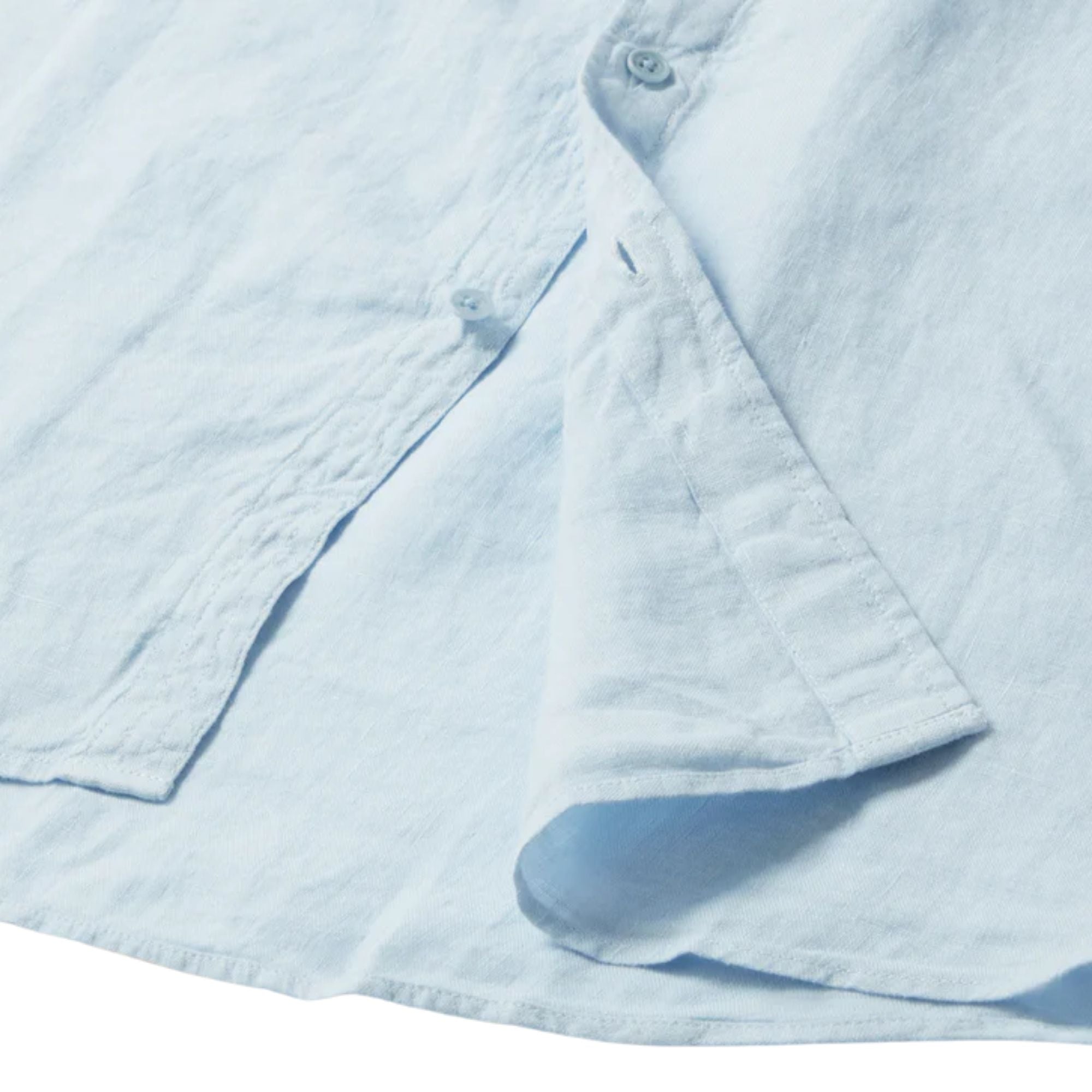 Belstaff Scale Short Sleeve Shirt - Sky Blue