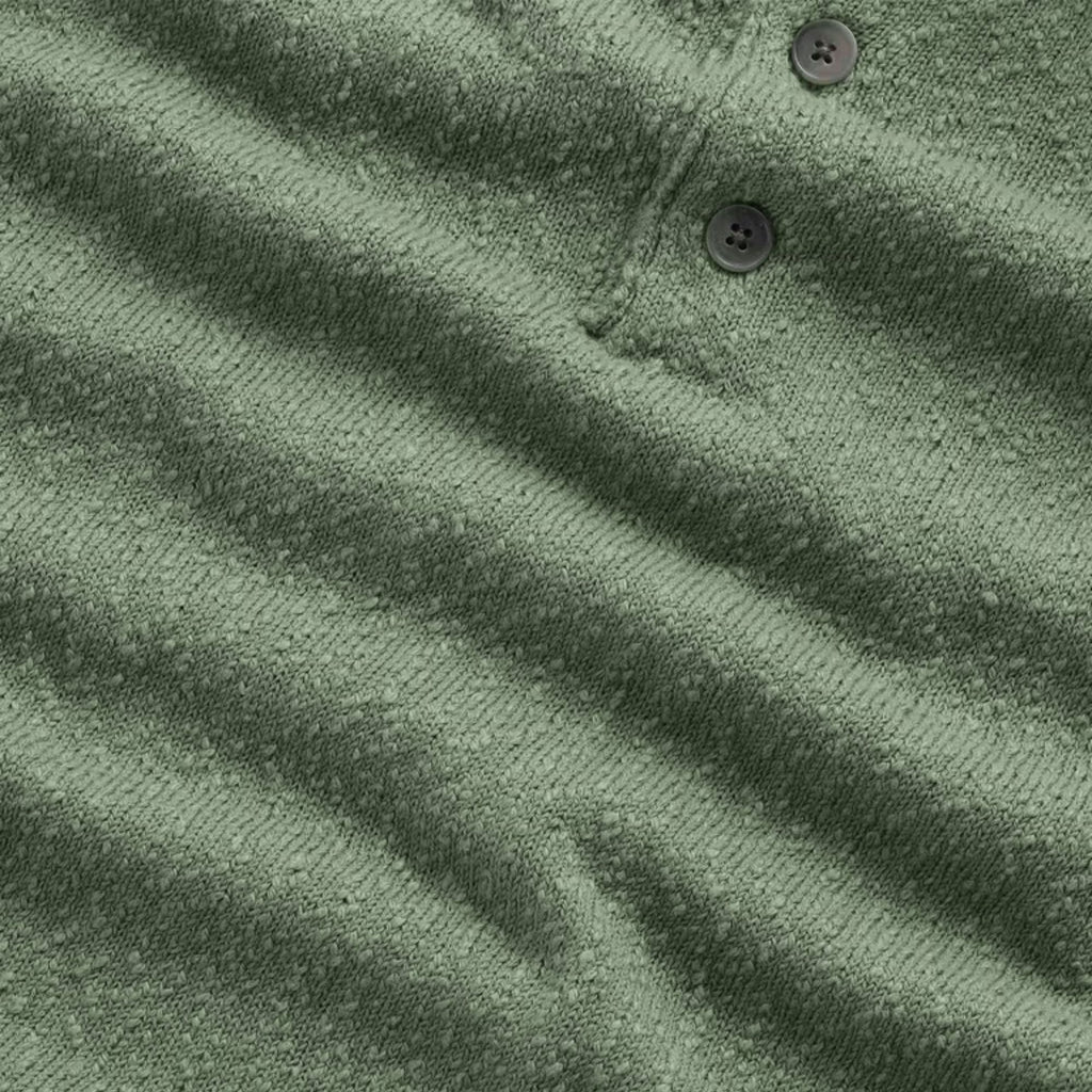 NN07 Randy Boucle Yarn Polo - Sea