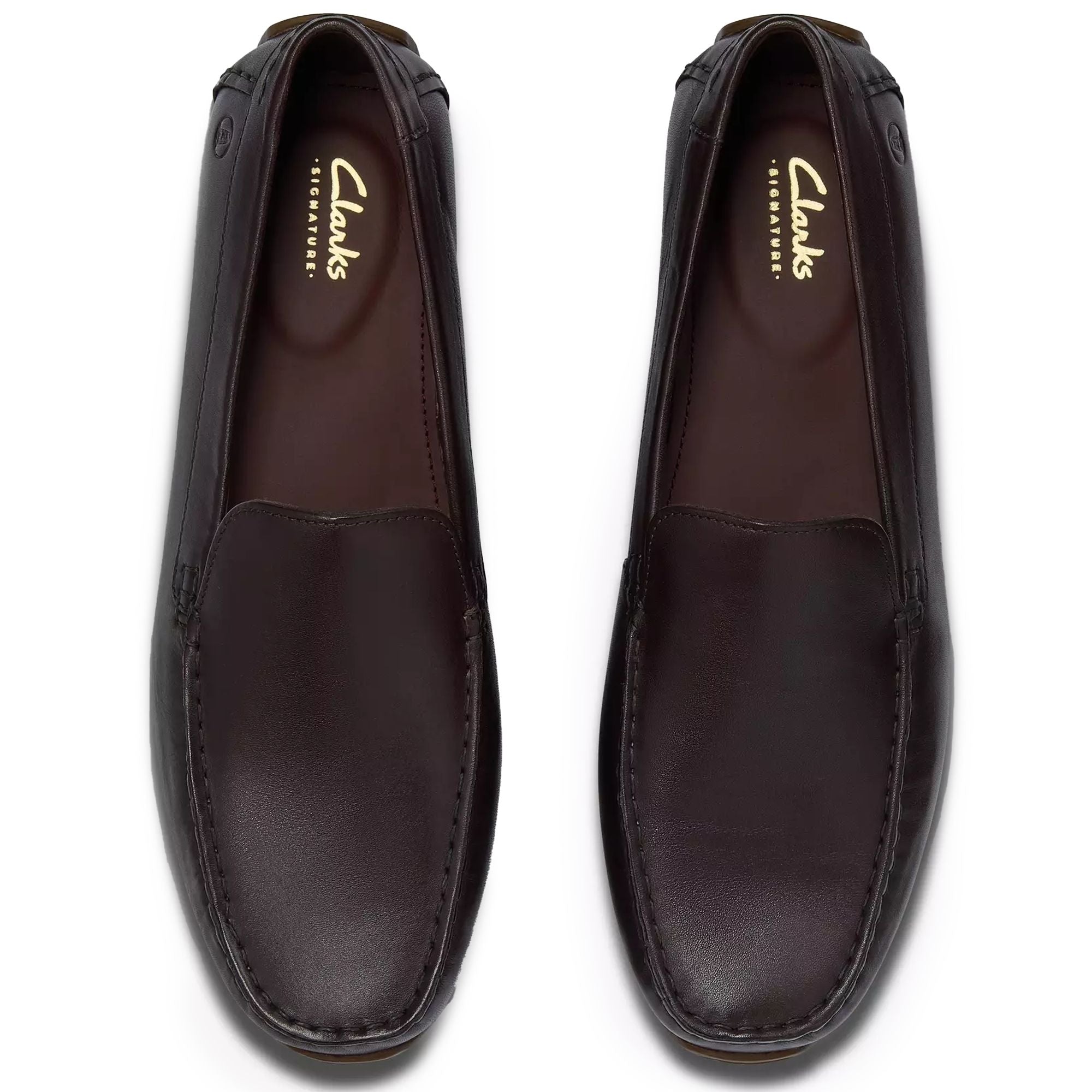 Clarks Originals Corsley Plain Loafers - Dark Brown