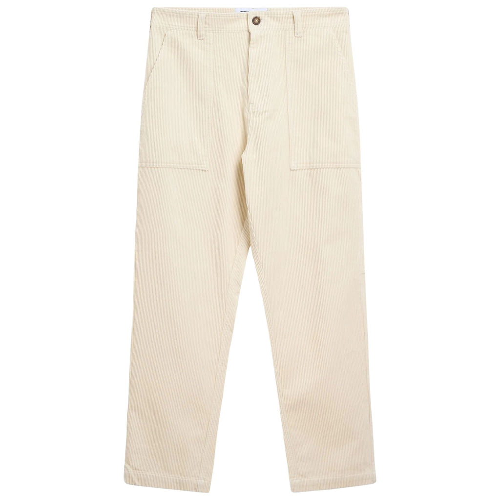 Sebago Milton Corduroy Trousers - White Natural